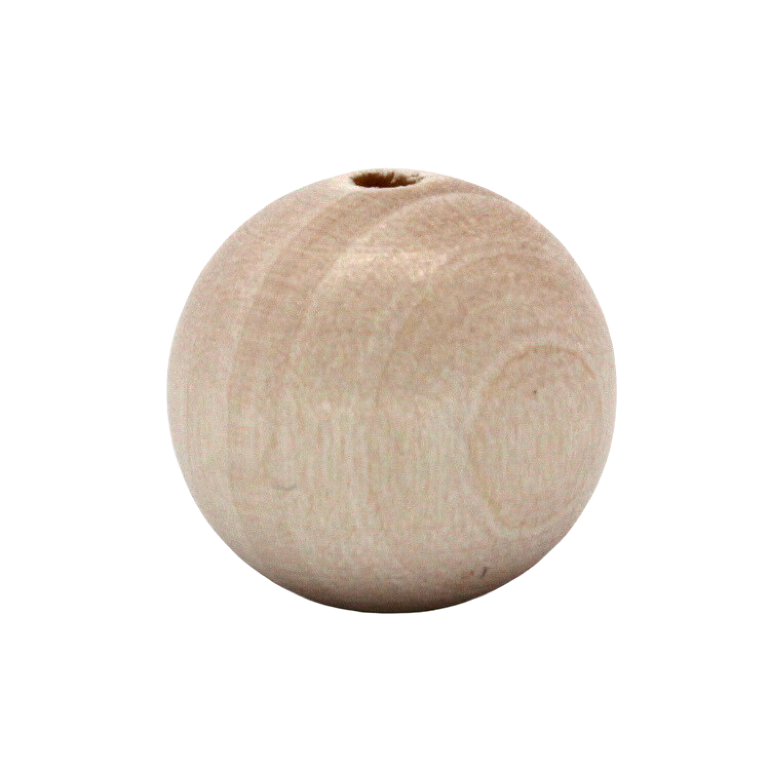 Holzperle 18mm - Hellnatur