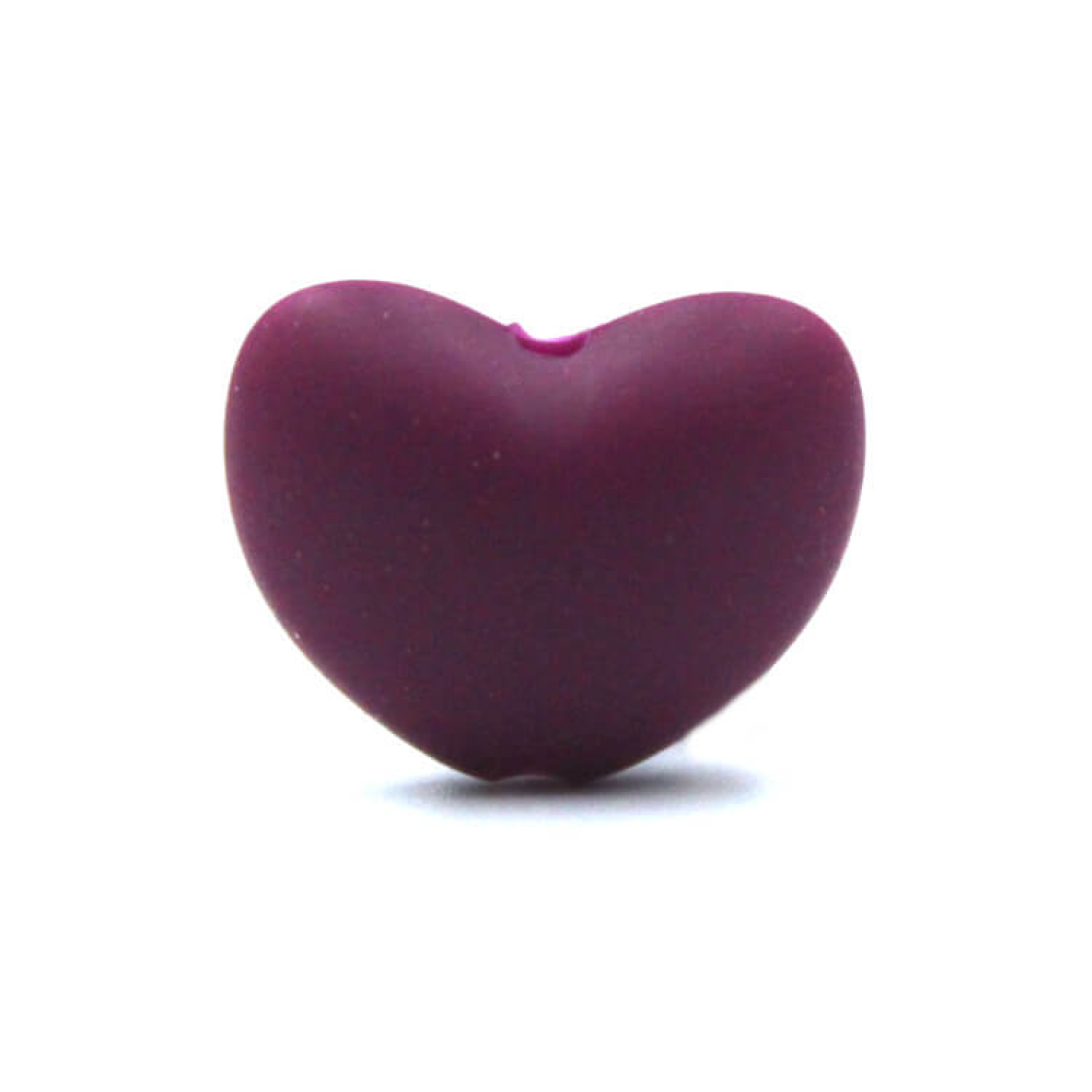 Herz "Wein Rot"