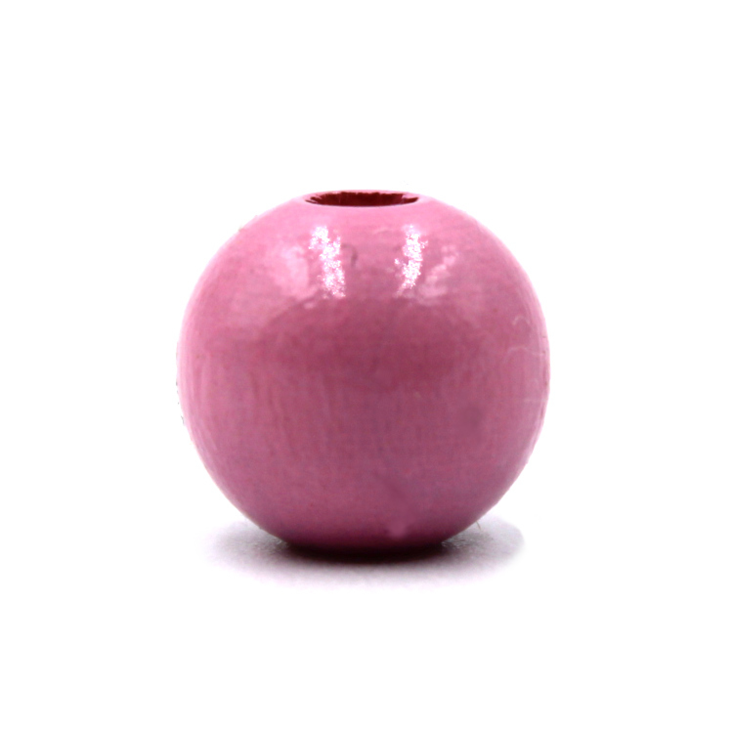 Holzperlen 10mm | Rosa