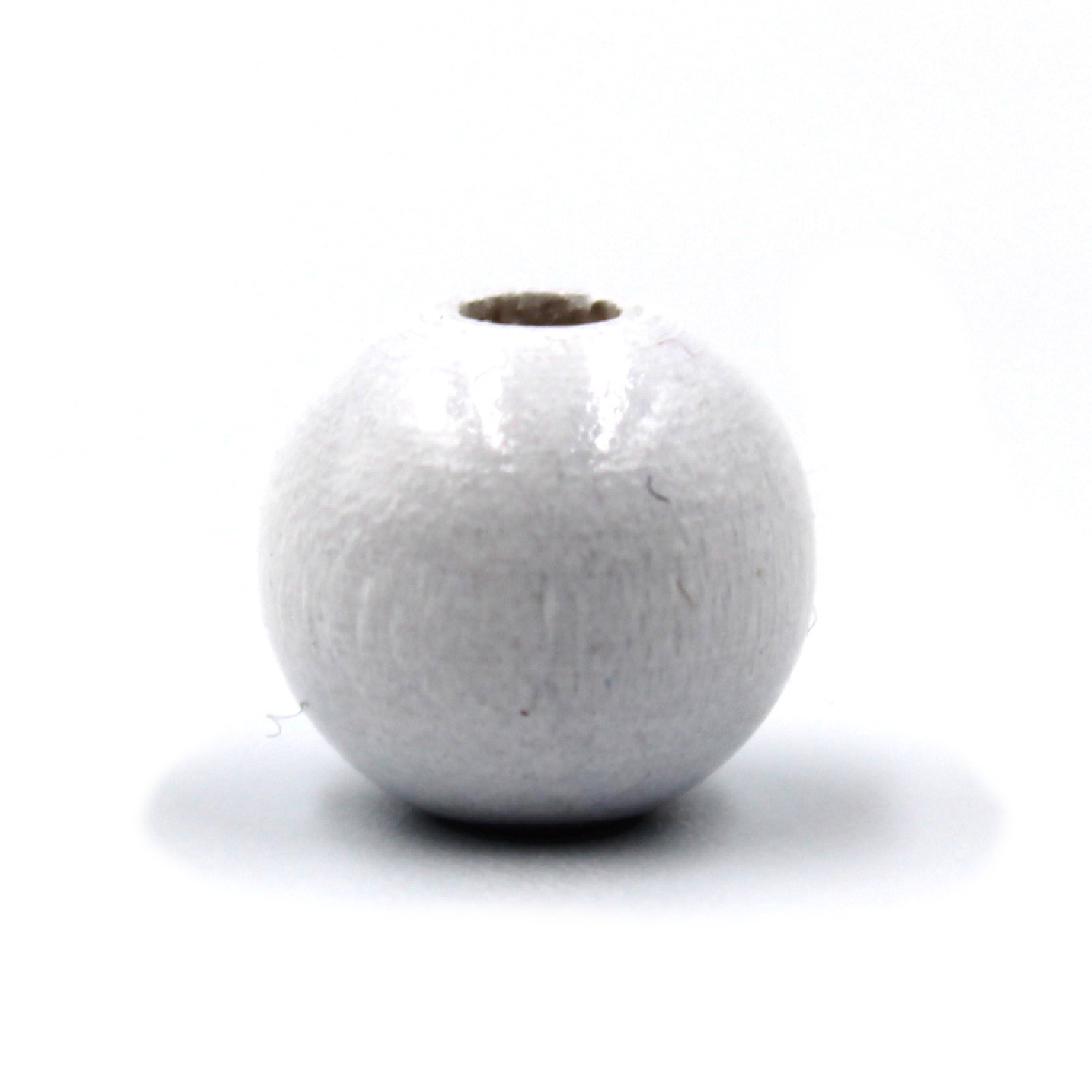 Holzperlen 10mm | Weiß