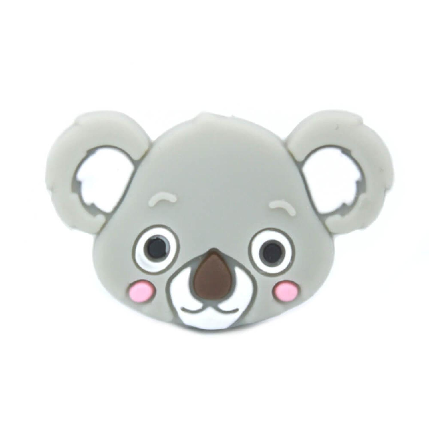 Koalaperle "Mittel Grau"