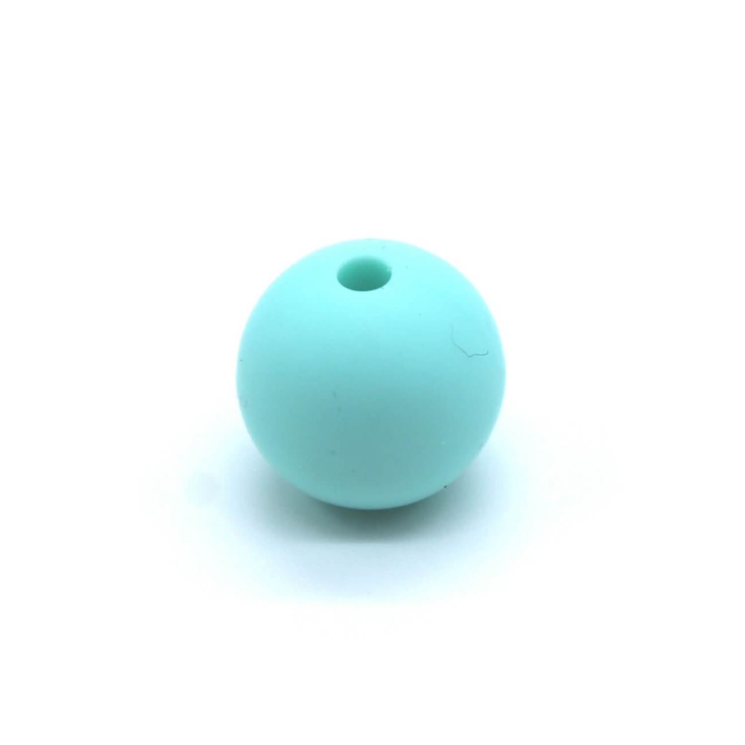 Silikonperlen 12mm "Light Blue"