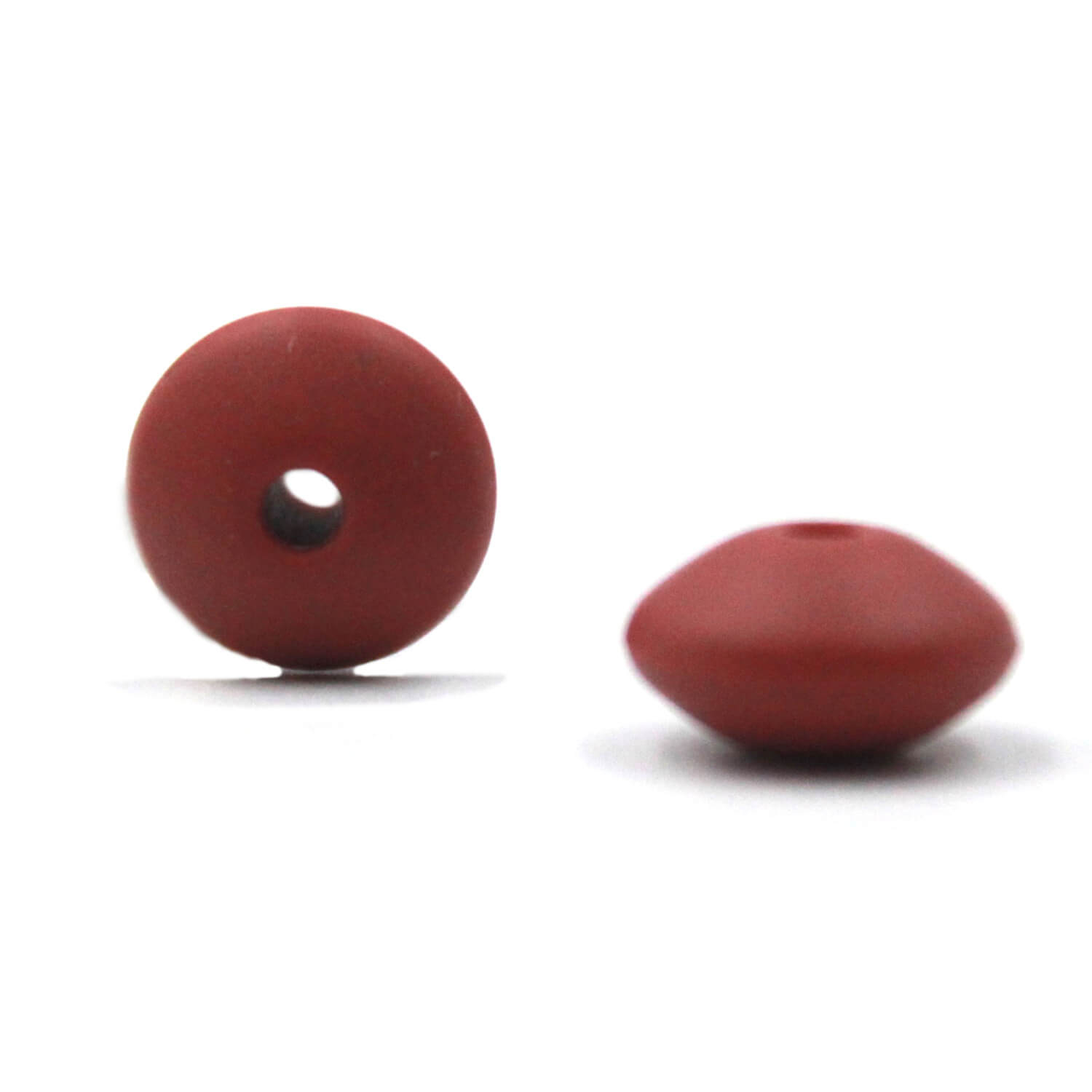 Silikonlinse 12mm Gewölbt "Rost Rot" Silikonlinse 12mm Gewölbt "Rost Rot"