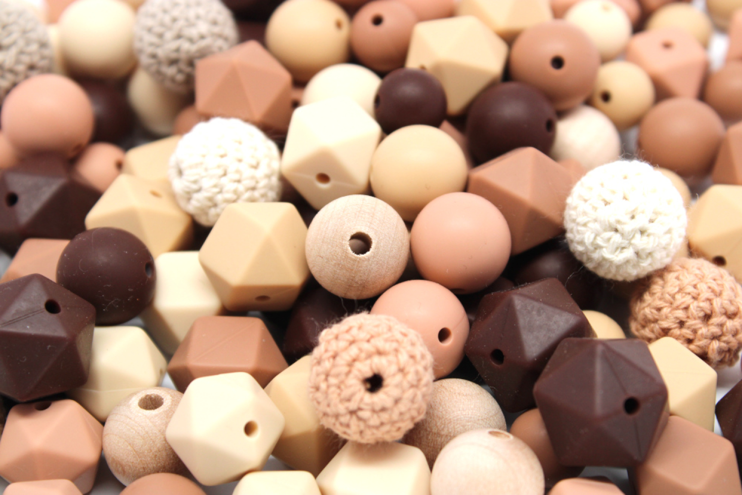 Perlen Spar-Paket | Brauntöne