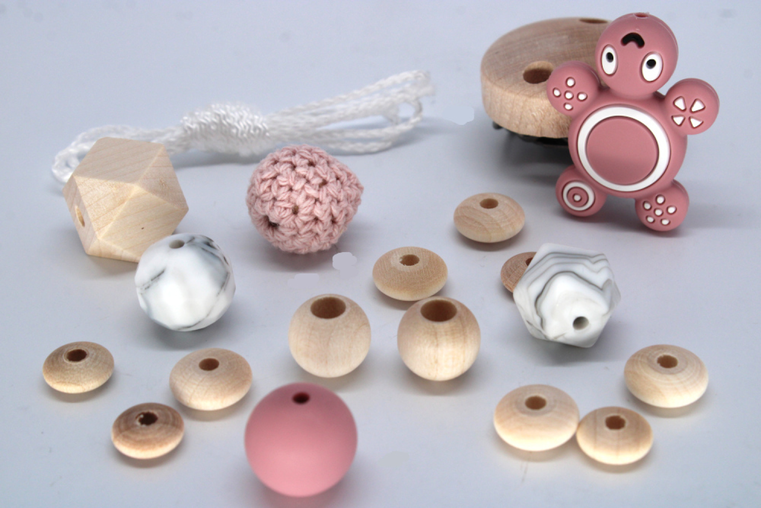 Schnullerketten-Bastelset Schildkröte | Blush Schnullerketten-Bastelset Schildkröte | Blush