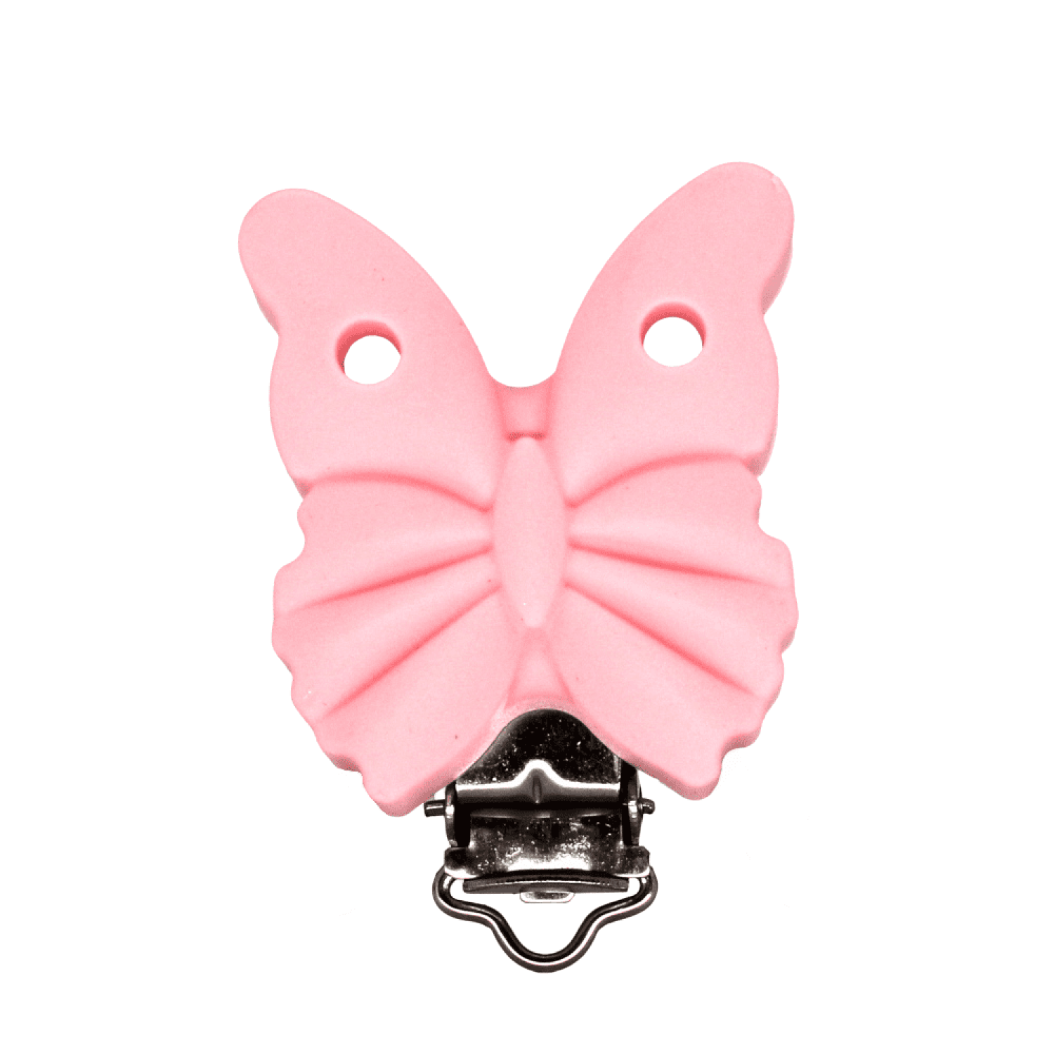Silikonclip Schmetterling | Candy Pink