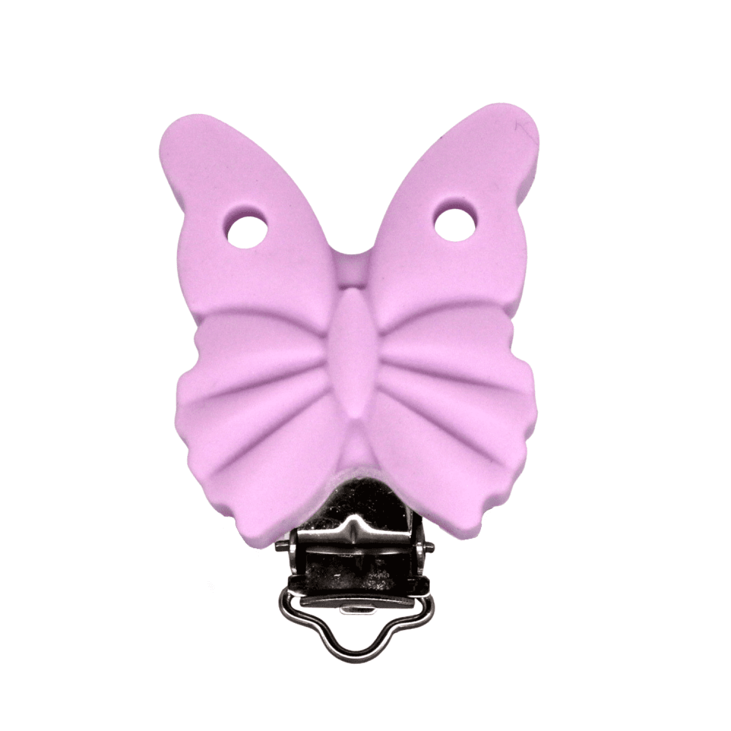 Silikonclip Schmetterling | Flieder
