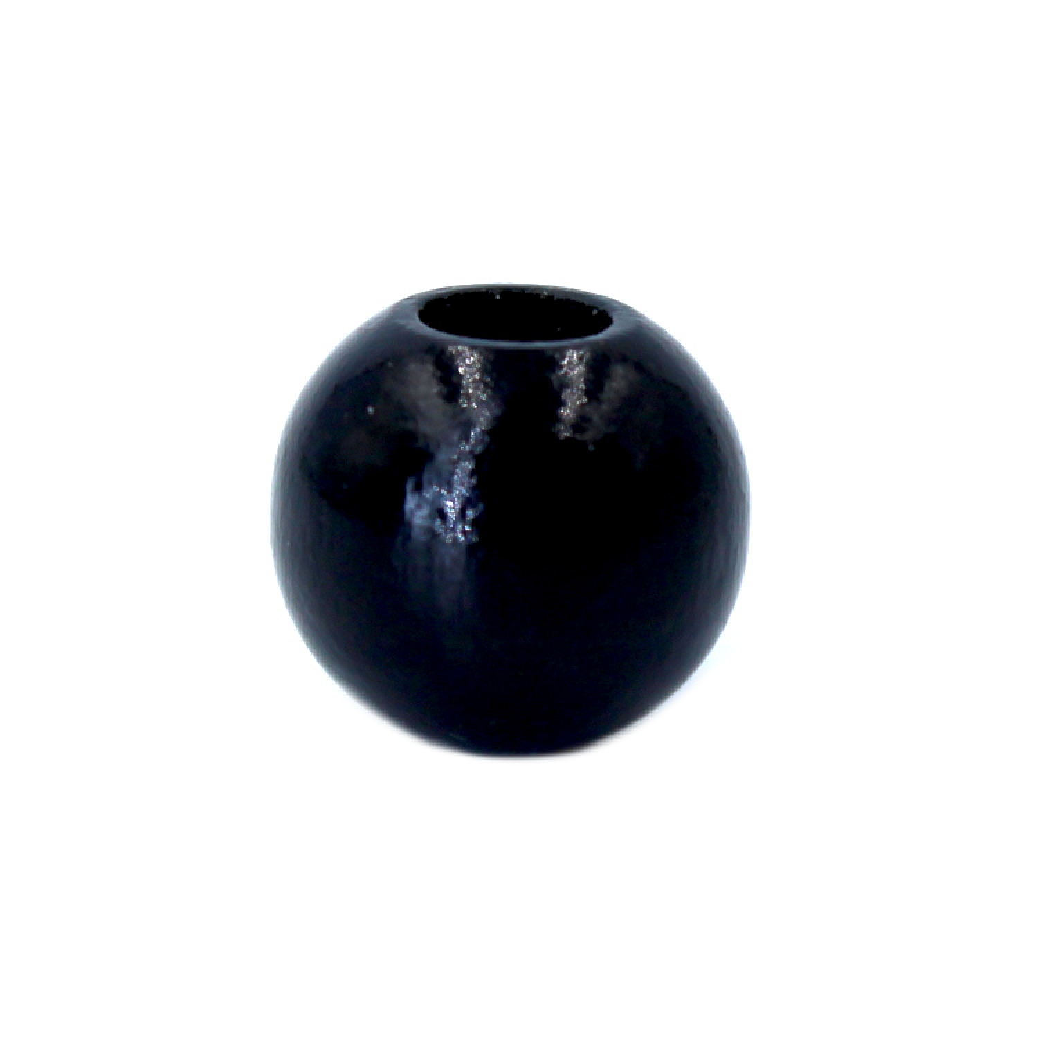 Holz Sicherheitsperle 12 mm | Schwarz