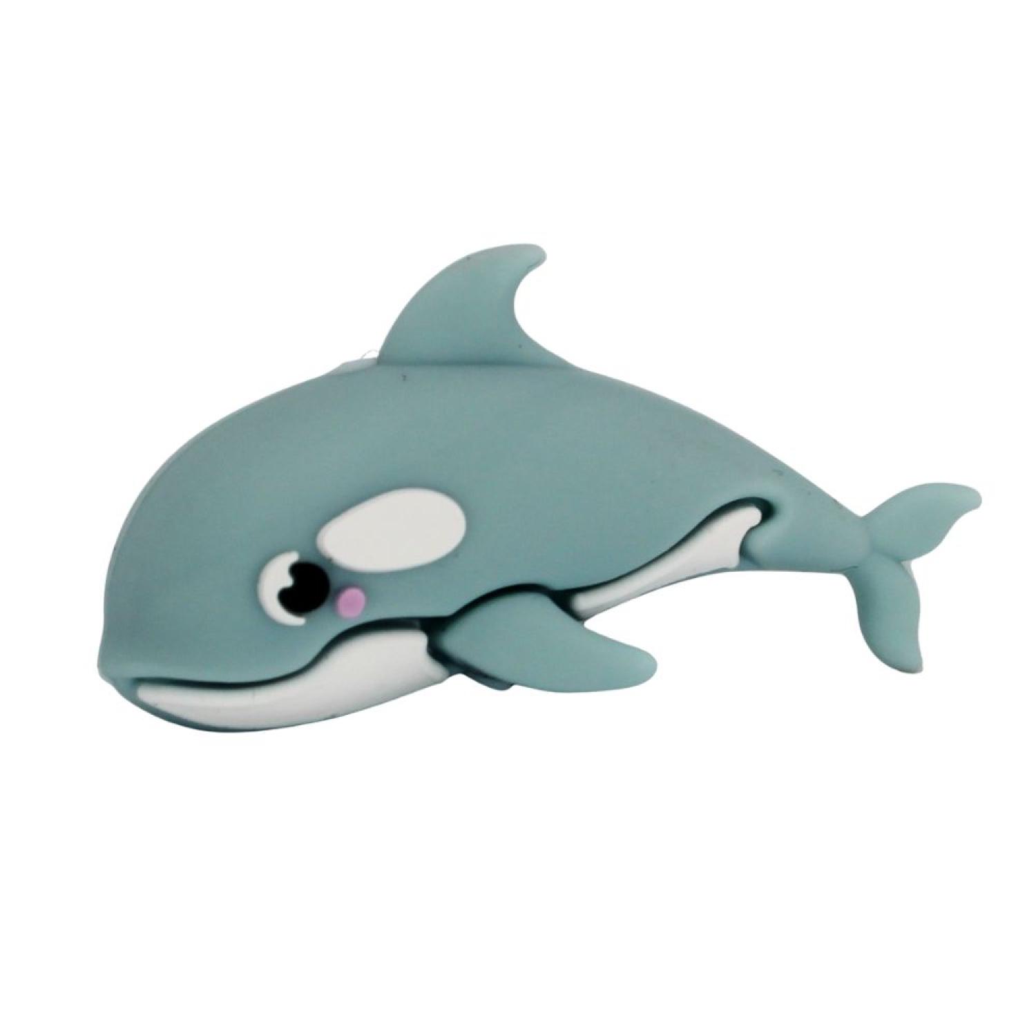 Silikon 3D - Motivperle Wal | Powder Blue