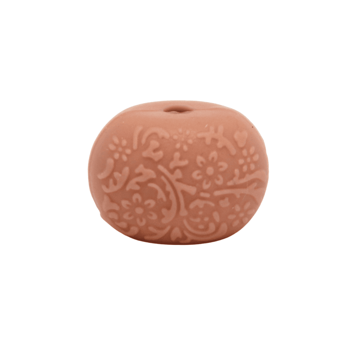 Abakusperle 14mm Relief | Peachy