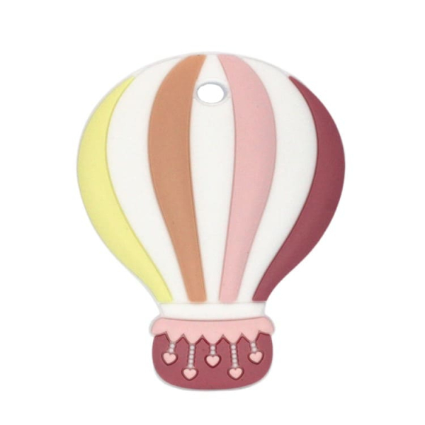 Silikon Anhänger Ballon | Rosa - Peachy