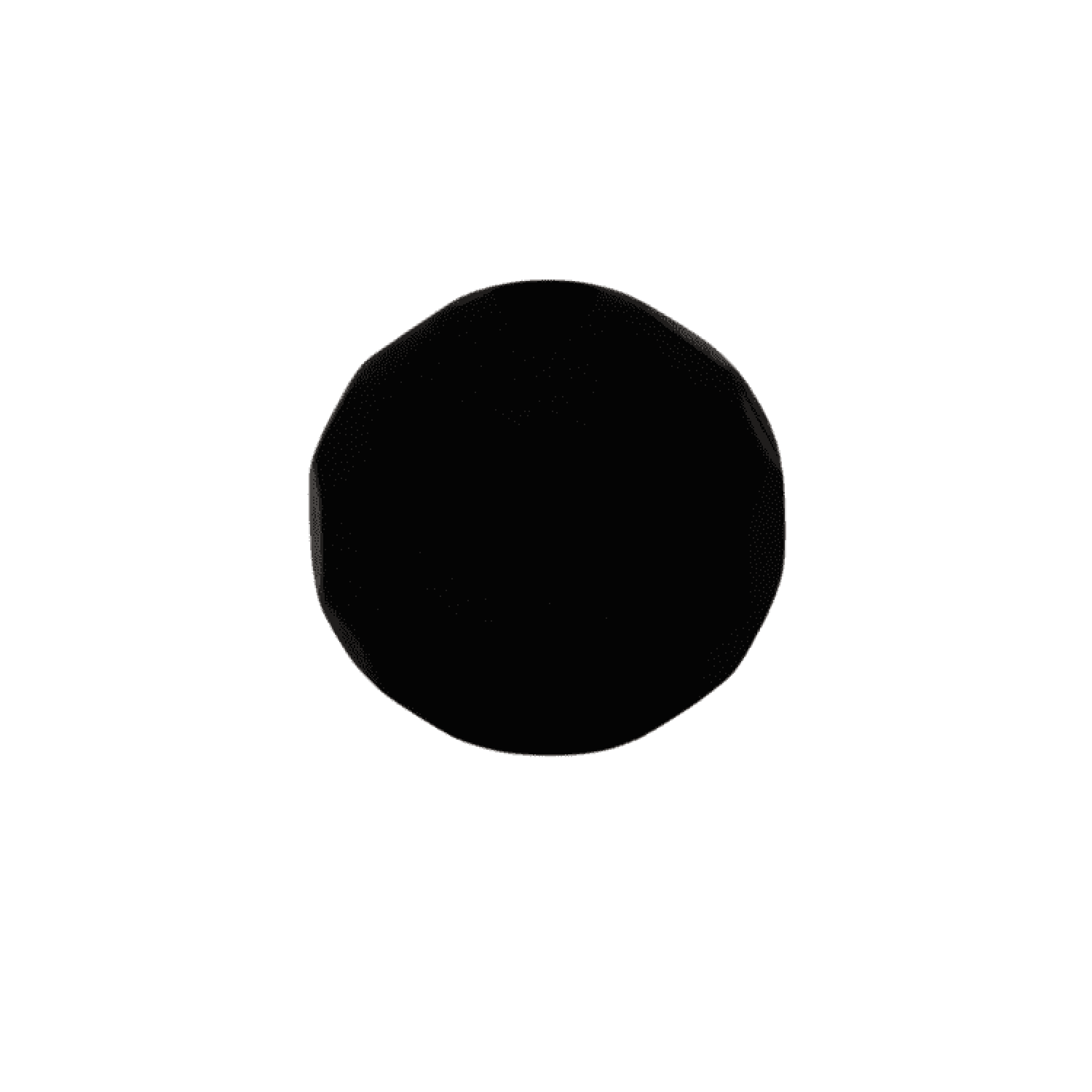 Silikon Kantperle 12mm | Schwarz