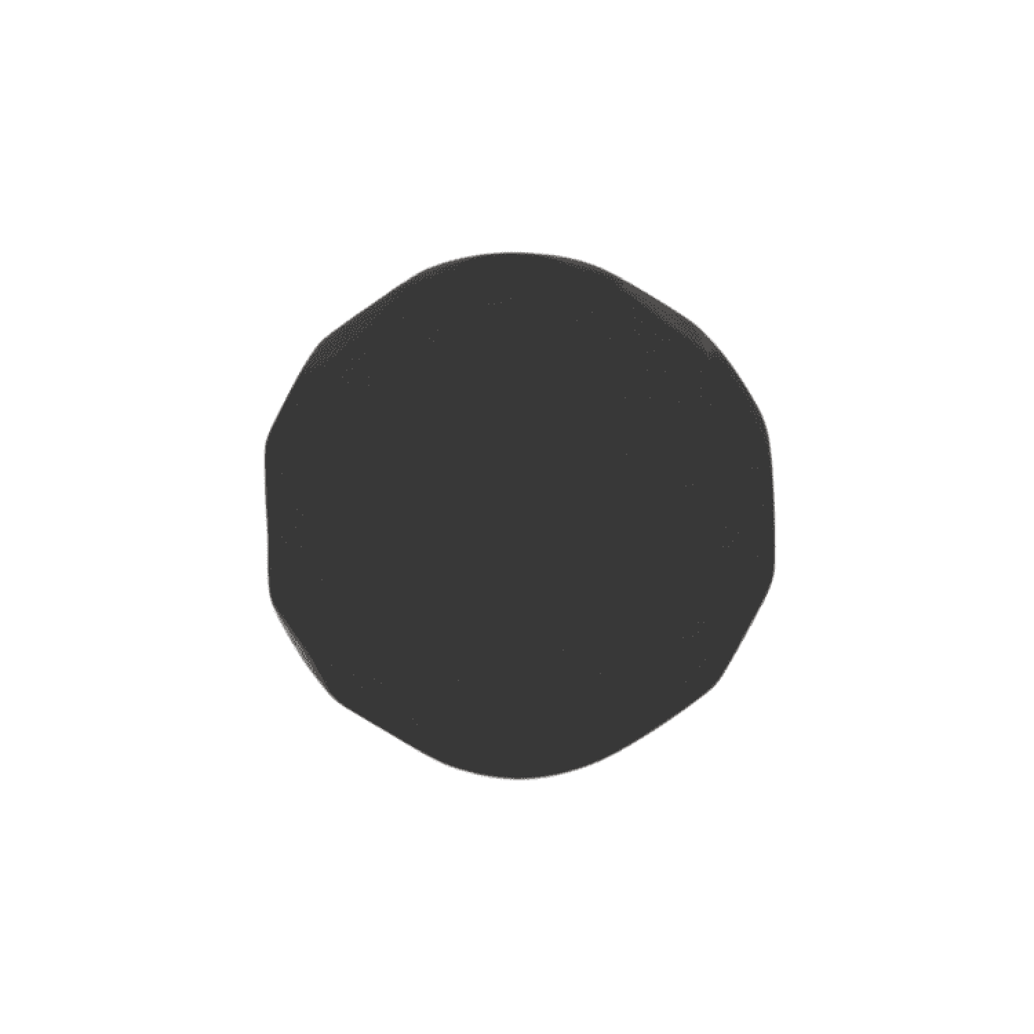 Silikon Kantperle 15mm | Schwarz