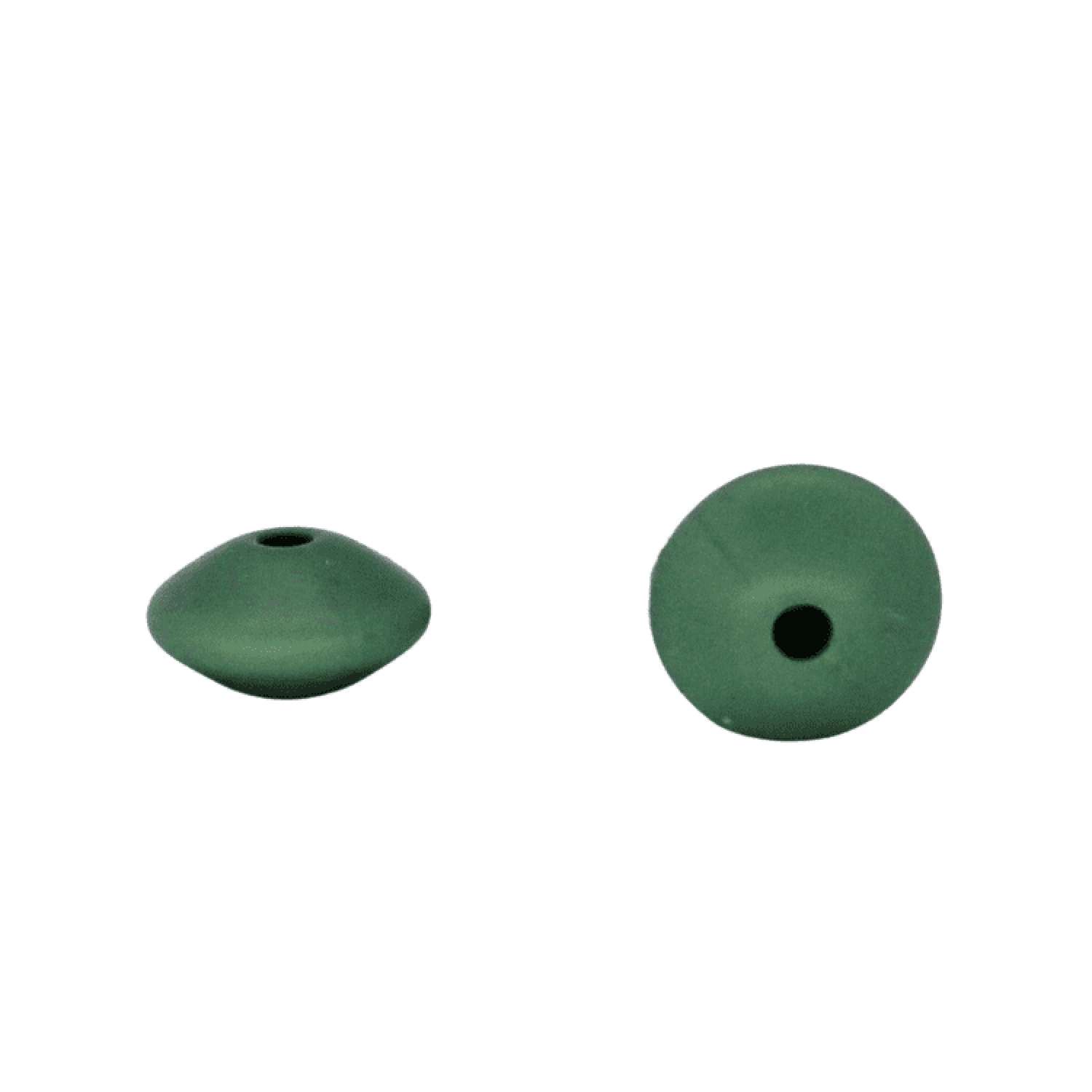 Silikonlinse 12mm Gewölbt "Salbei"