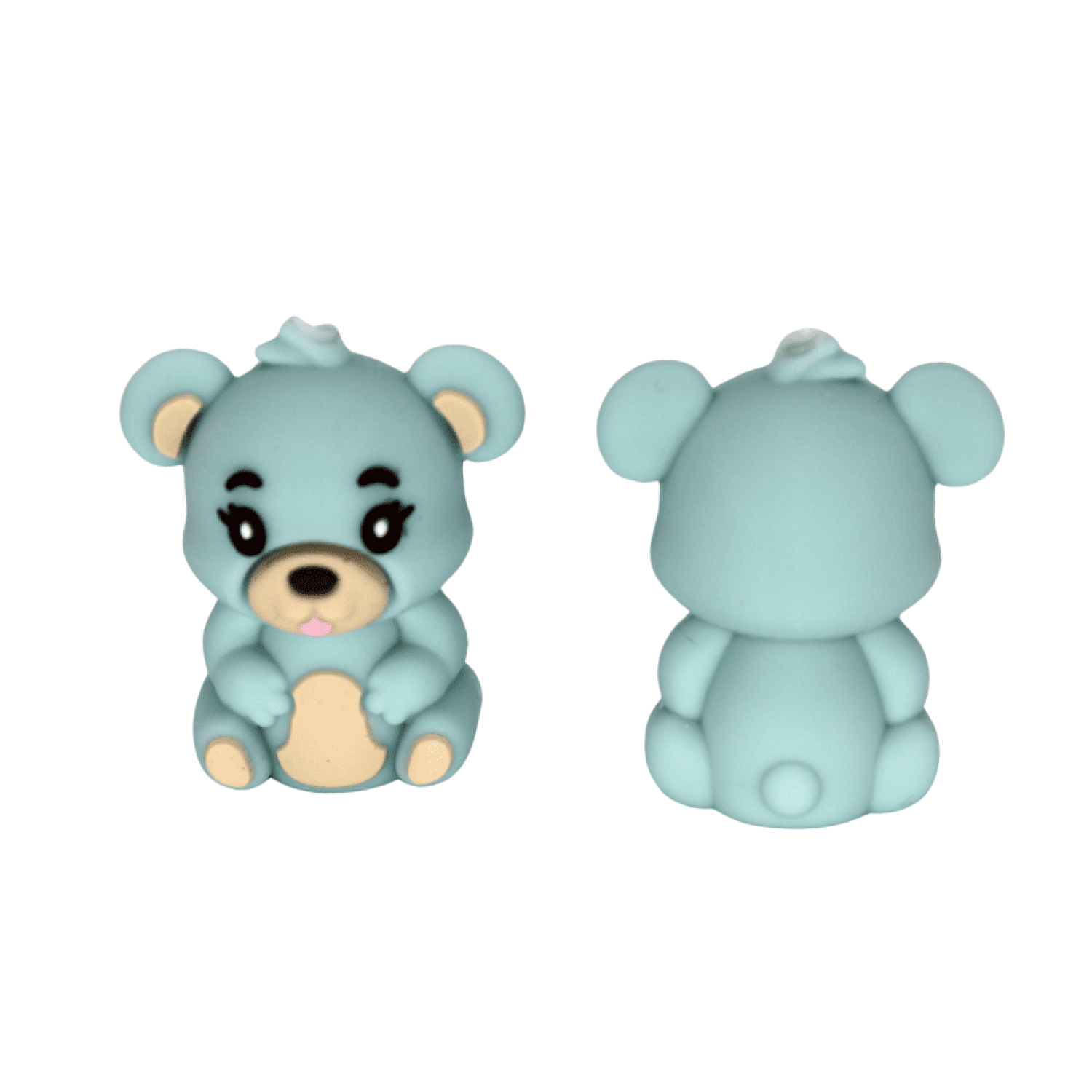 Silikon 3D - Motivperle Bär | Powder Blue