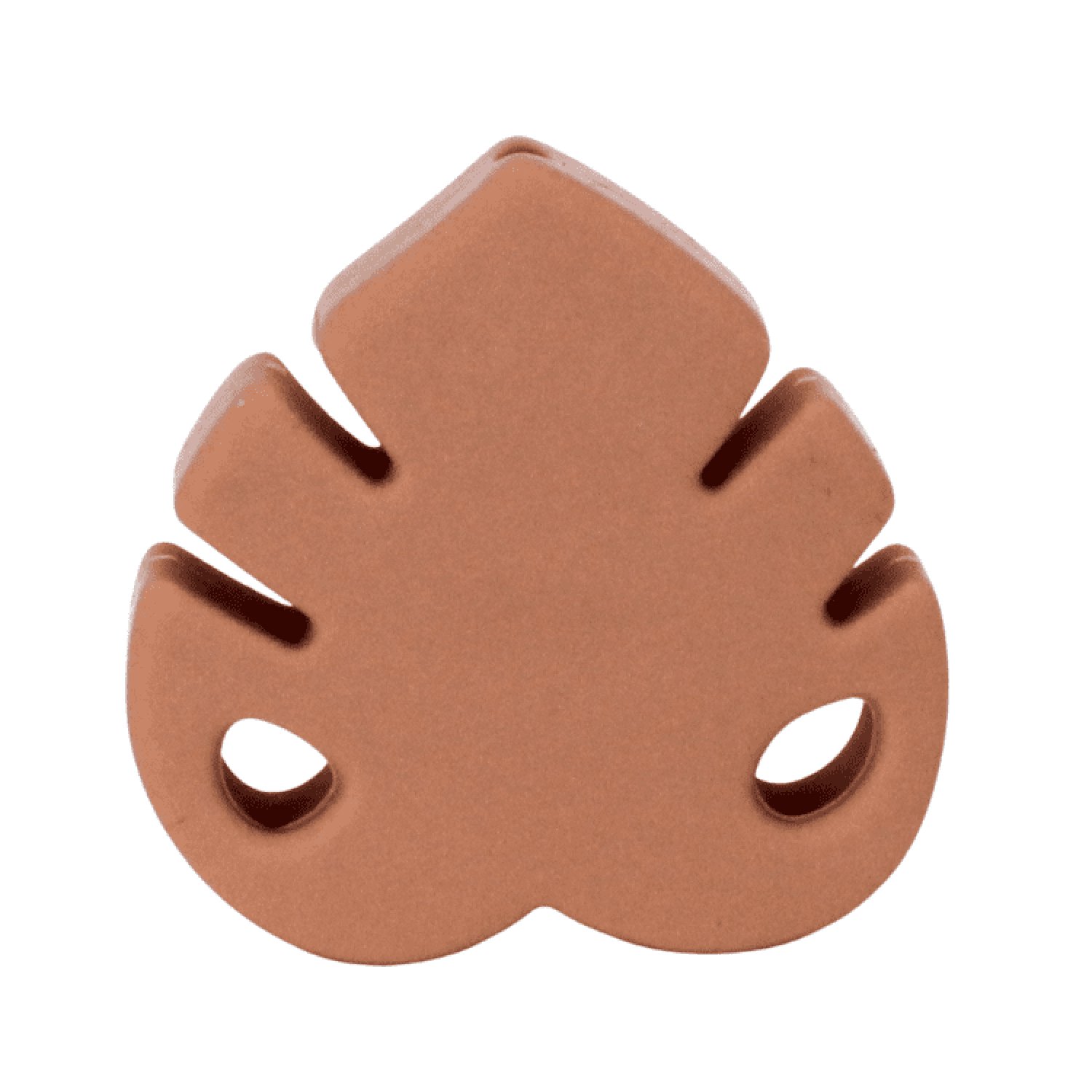 Silikon Motivperle Blatt #2 | Toffee