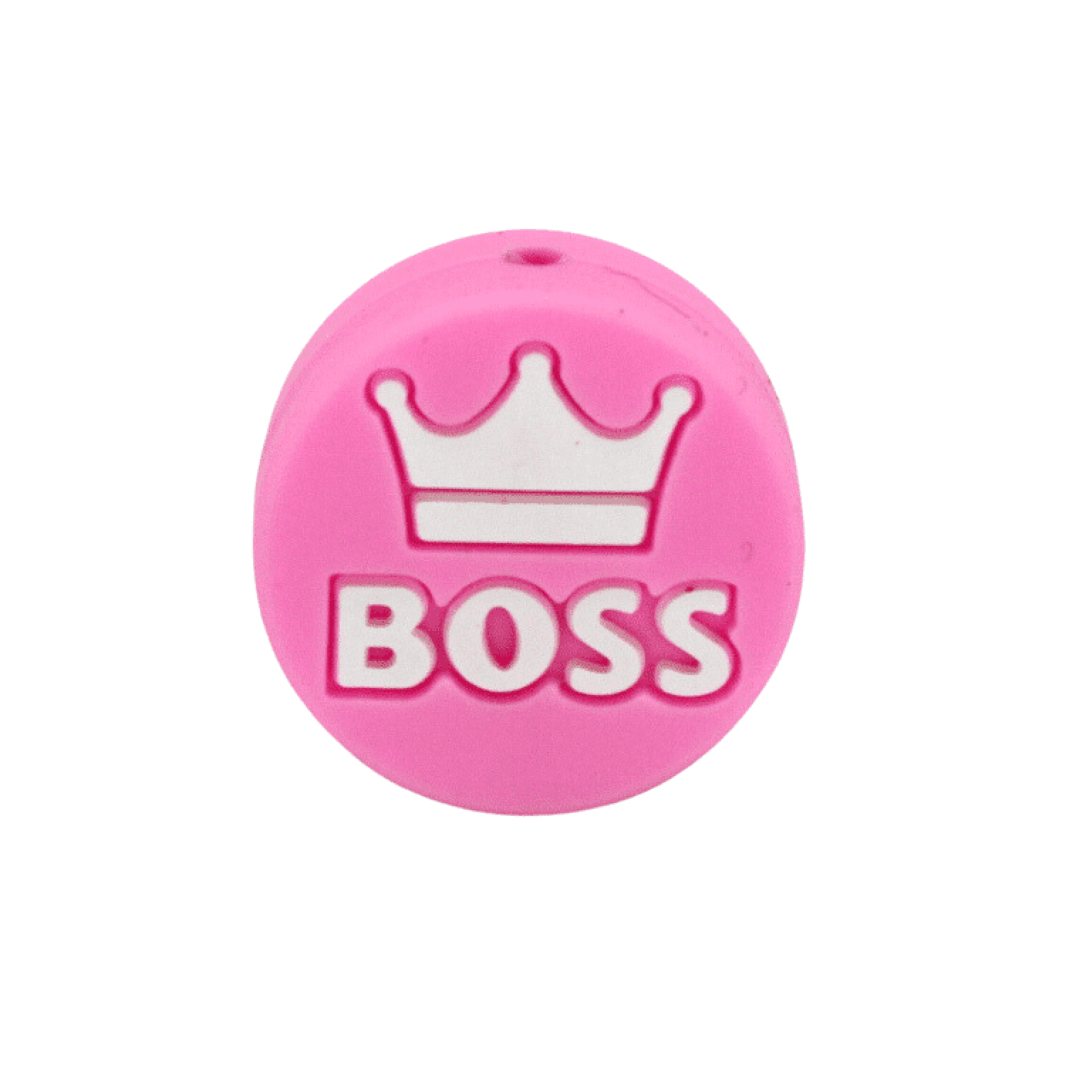 Silikon Motivperle Boss | Pink