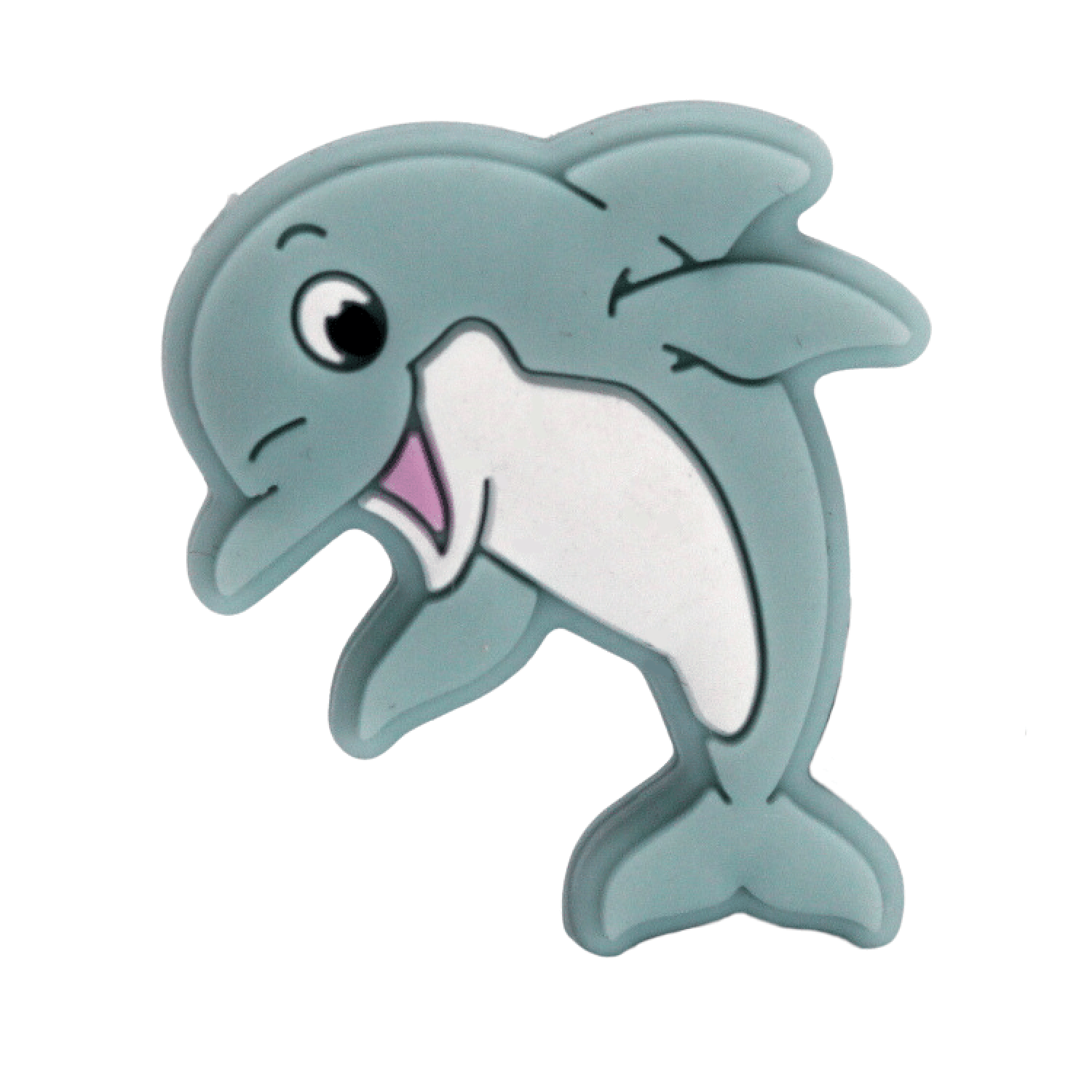 Silikon Motivperle Delfin | Powder Blue