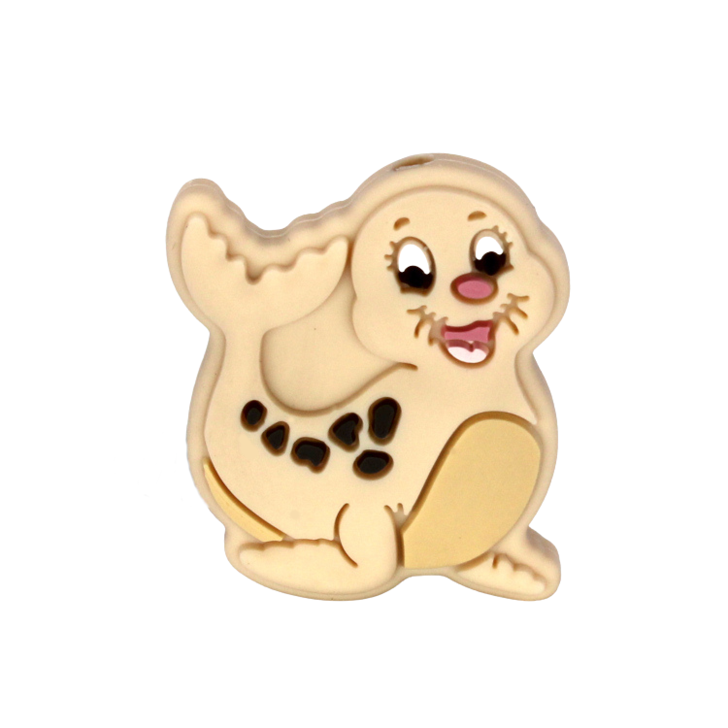 Silikon Motivperle Robbe | Beige