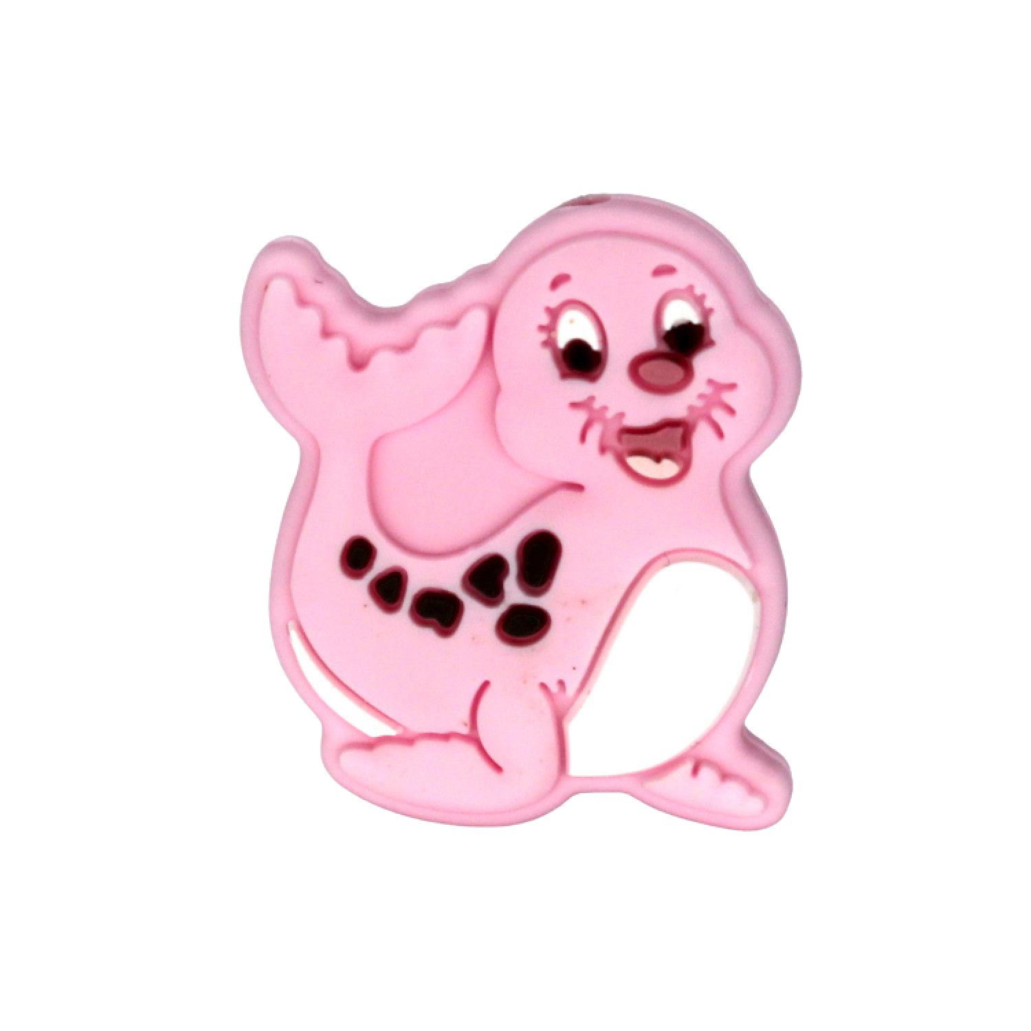Silikon Motivperle Robbe | Pastellrosa