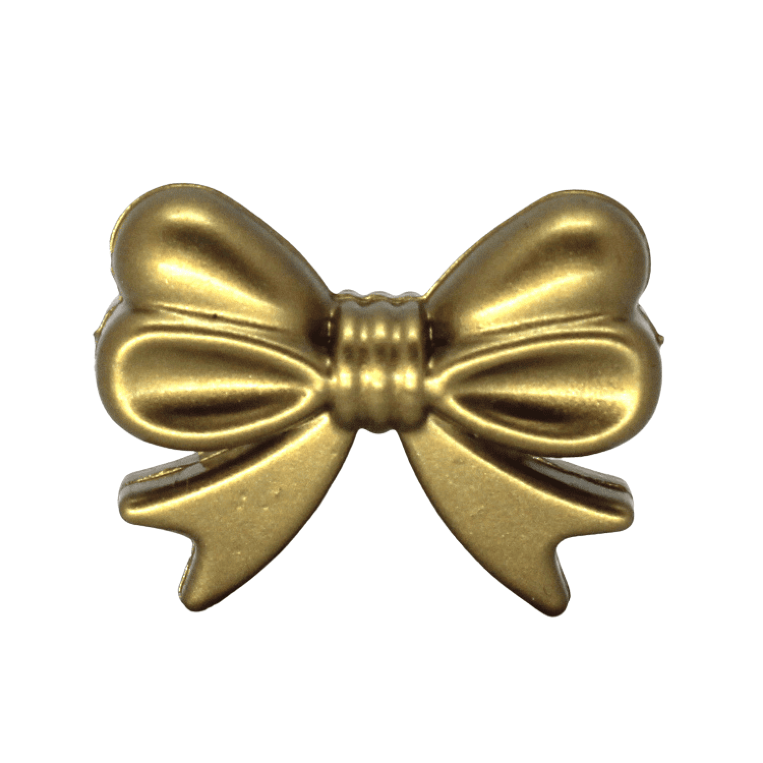 Silikon Motivperle Schleife #2 | Metallic Gold