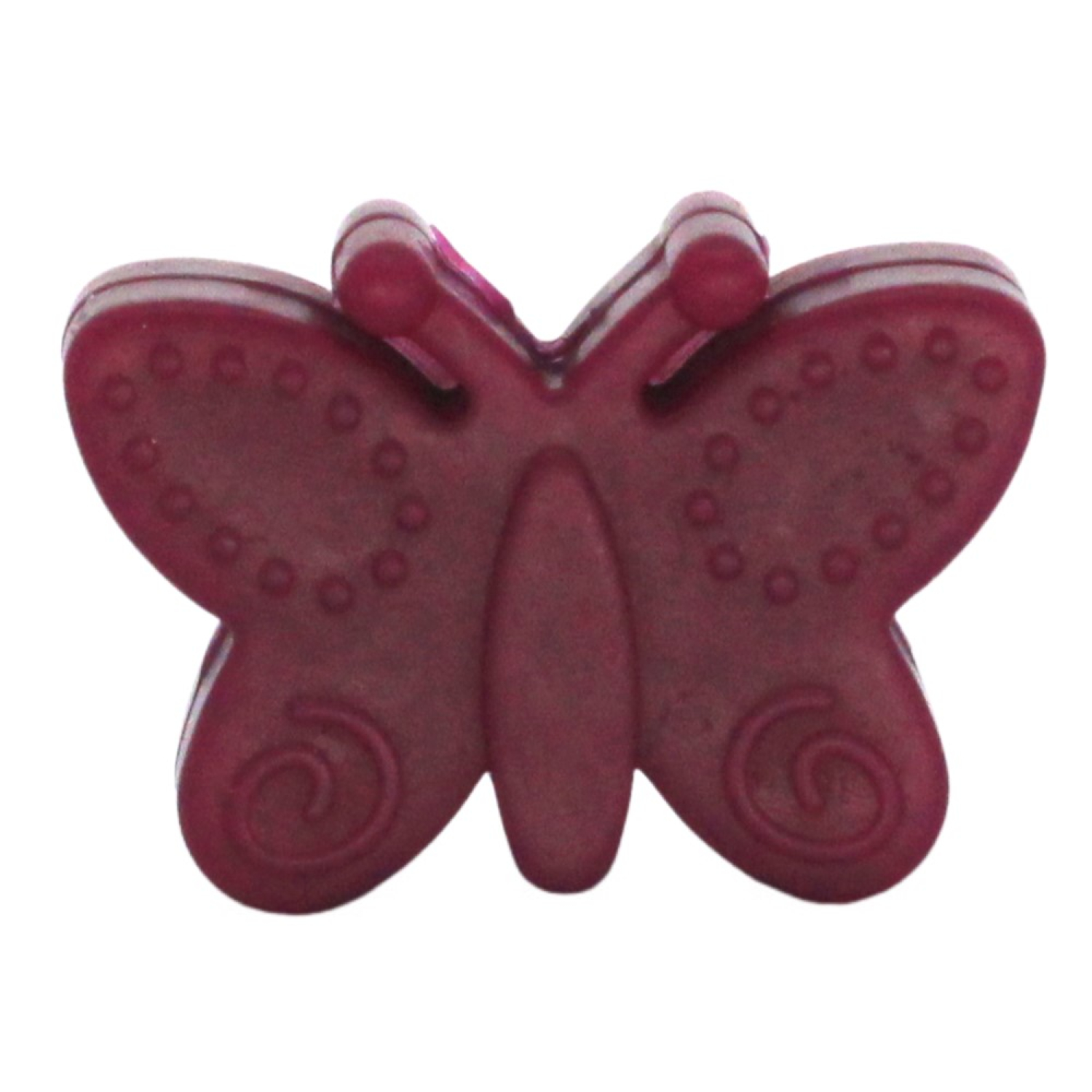 Kleiner Schmetterling "Wein Rot"