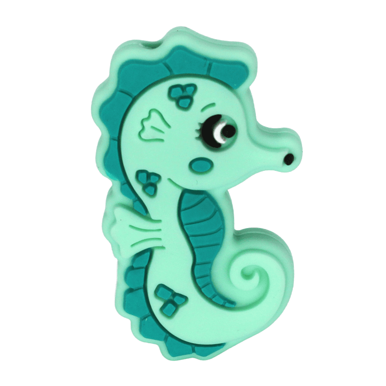 Silikon Anhänger Seepferdchen | Mint