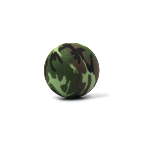 Silikonperle | 15mm | Camouflage