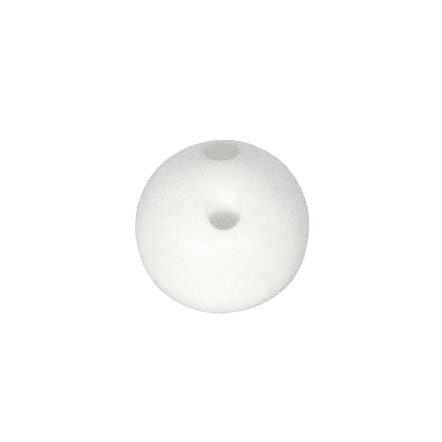 Silikon Sicherheitsperle 12mm | Weiß