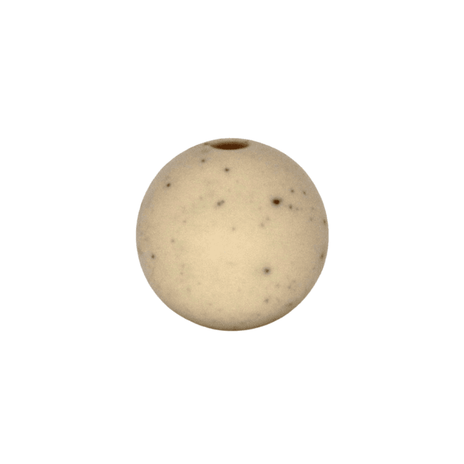 Silikonperle 12mm "Granit - Beige" Silikonperle 12mm "Granit - Beige"