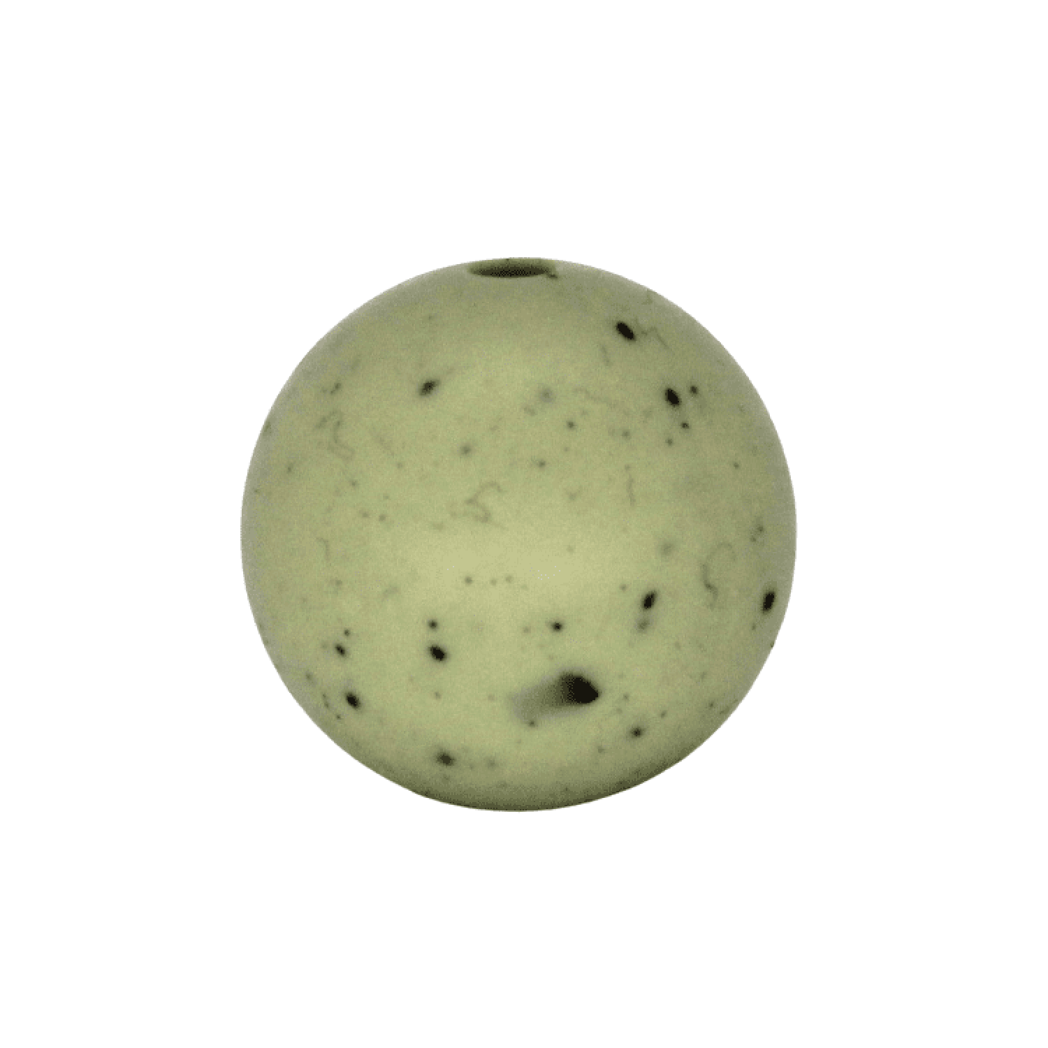 Silikonperle 15mm "Granit - Armygrün" Silikonperle 15mm "Granit - Armygrün"