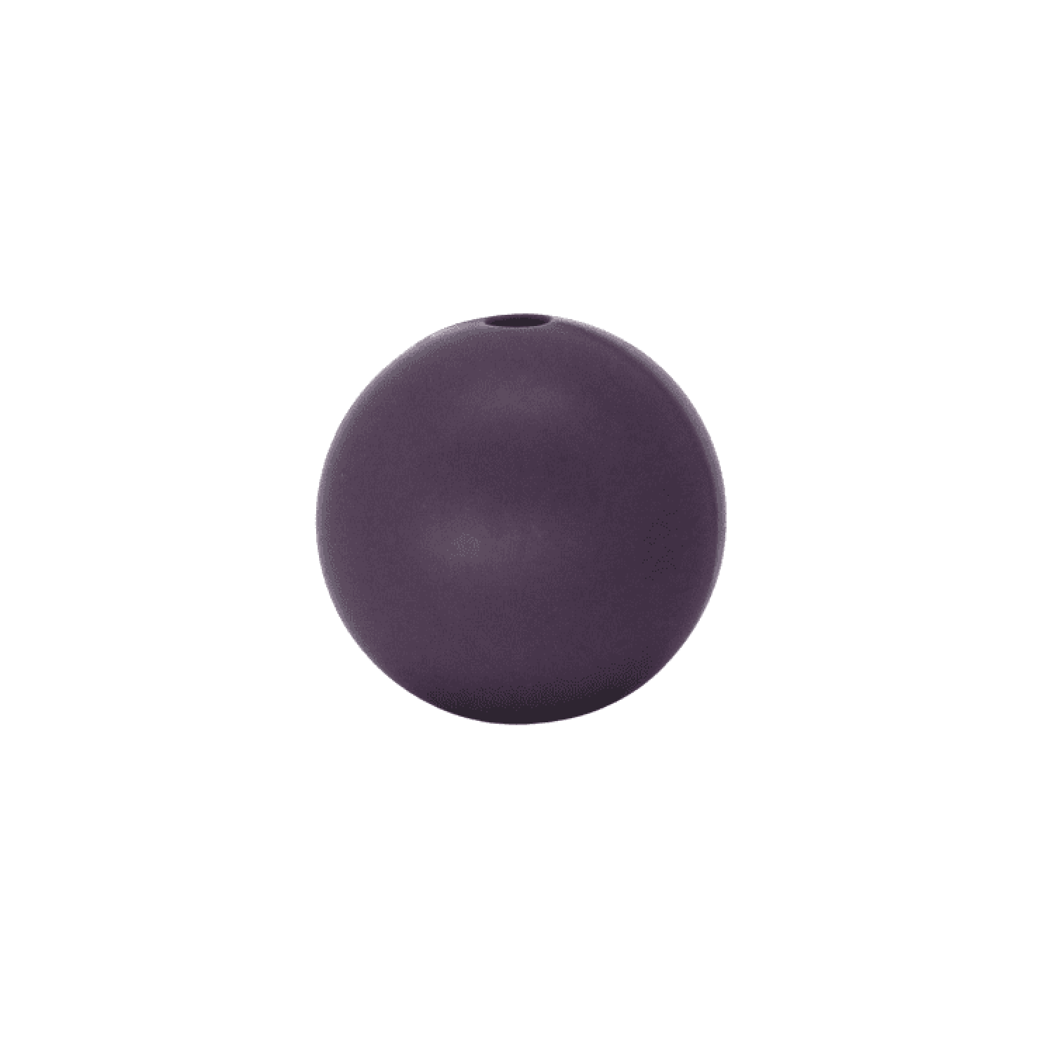 Silikonperlen 15mm "Deep Purple"