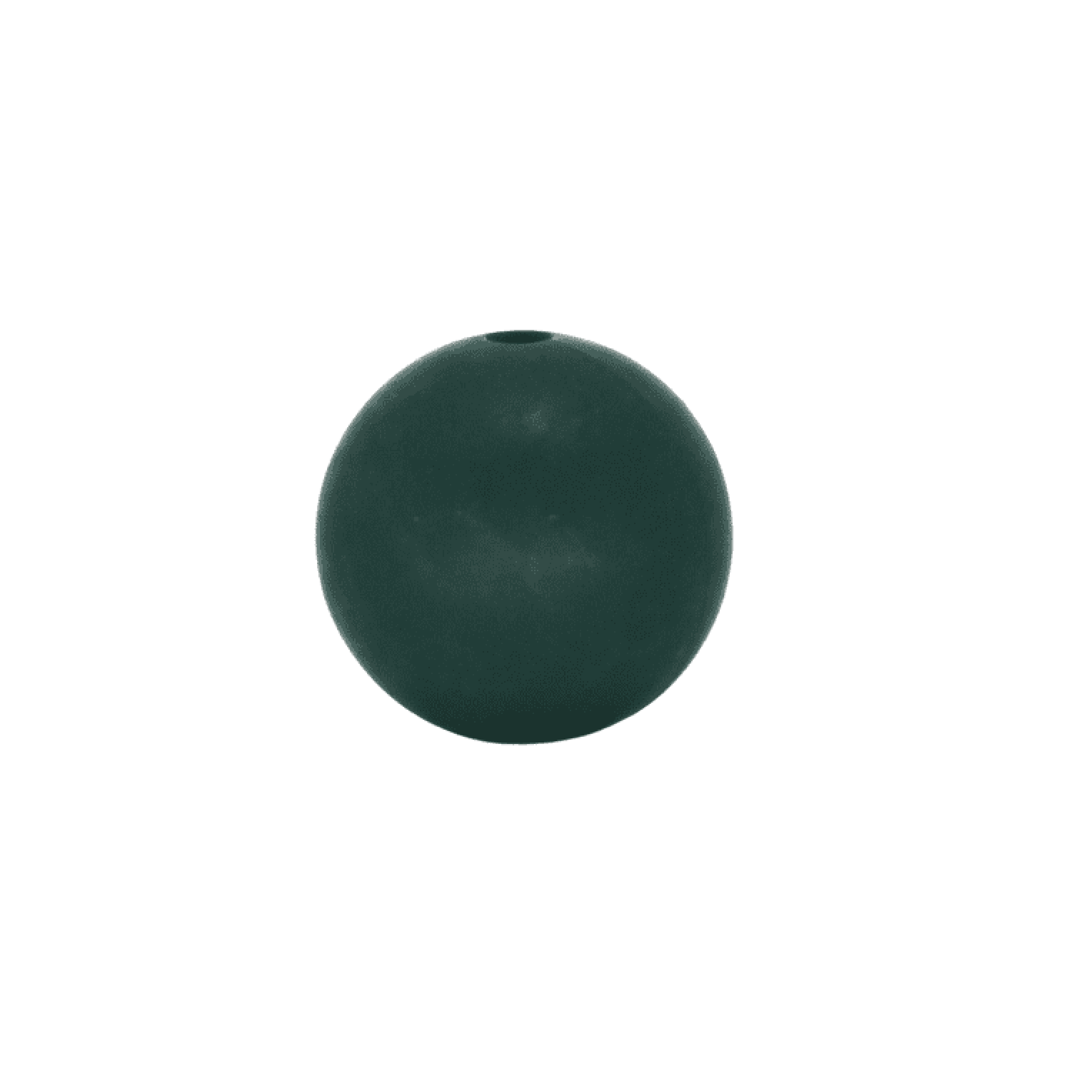 Silikonperlen 15mm "Tief Grün"
