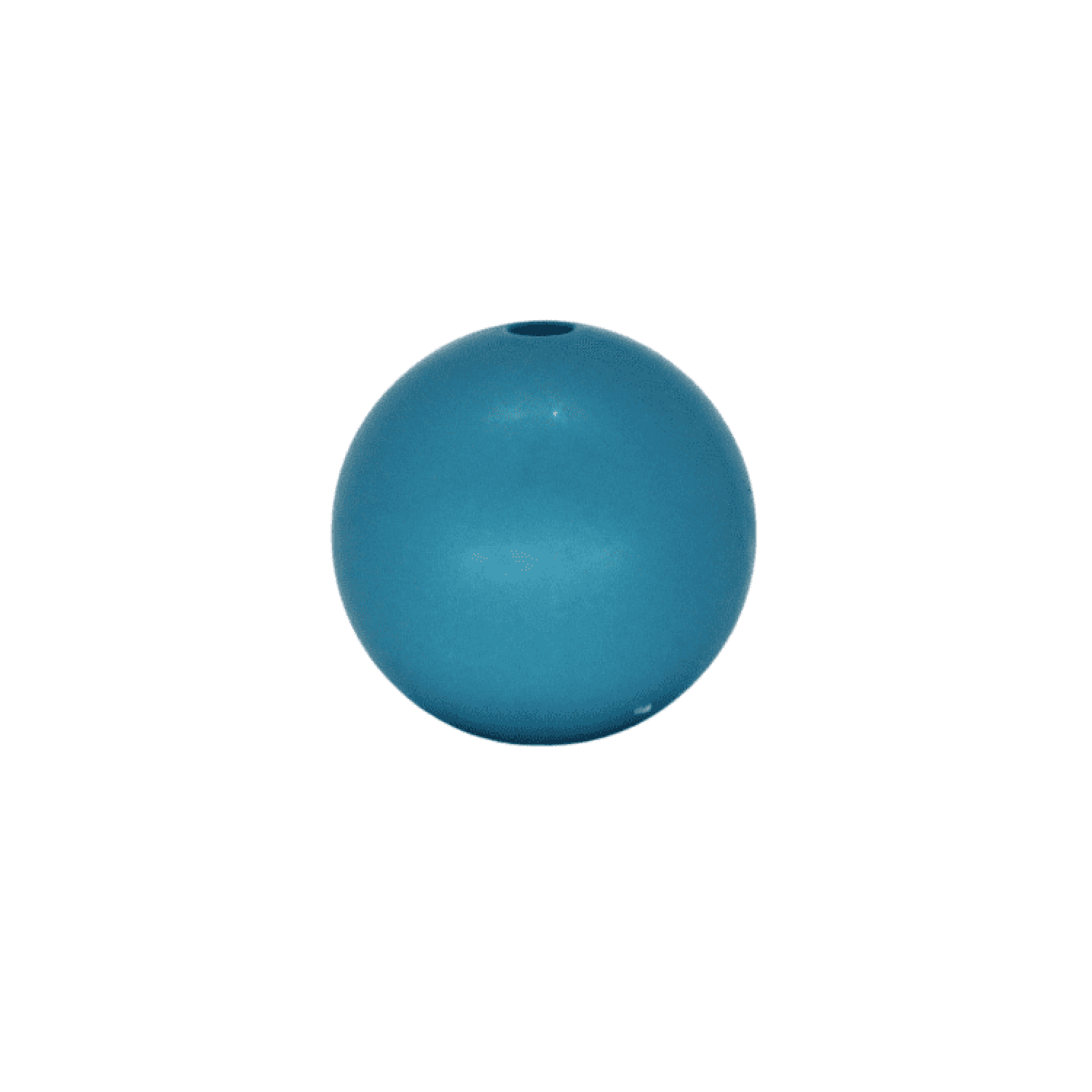 Silikonperlen 12mm "Rauch Blau"