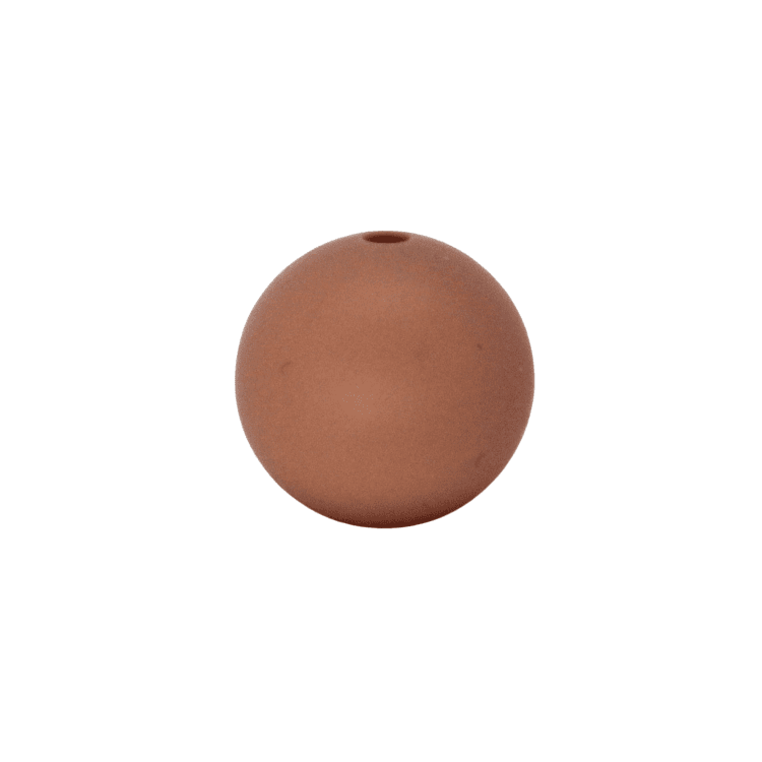 Silikonperlen 15mm "Toffee"