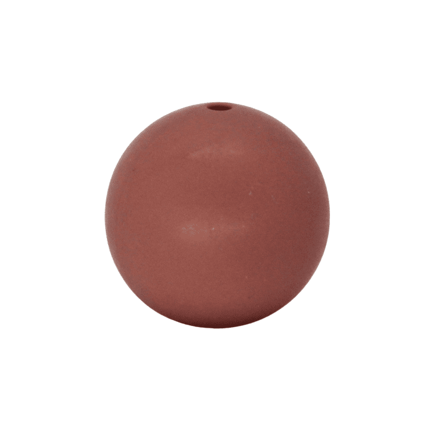 Silikonperle 19mm | Lehmbraun Silikonperle 19mm | Lehmbraun
