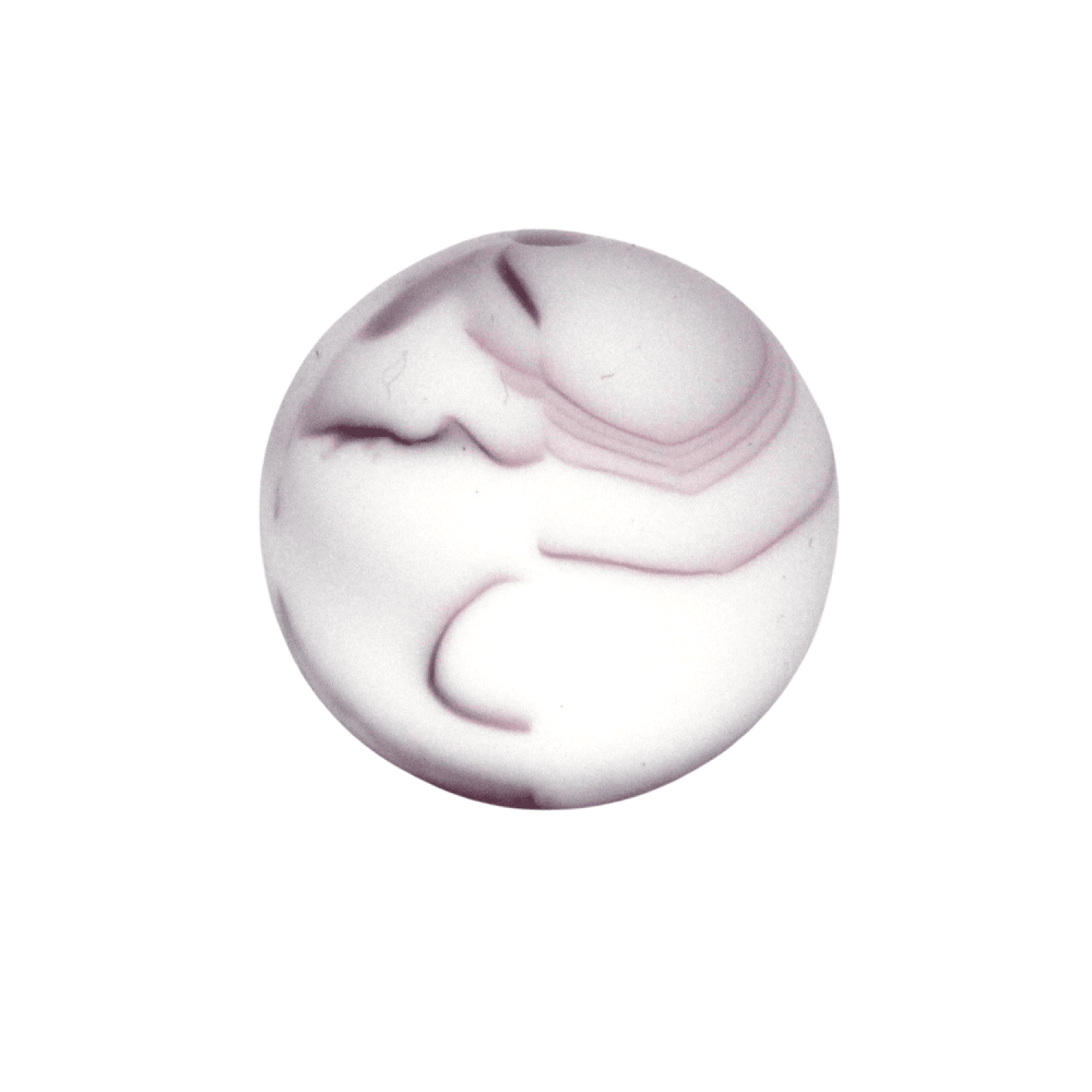 Silikonperle 19mm | Marble Lila Silikonperle 19mm | Marble Lila