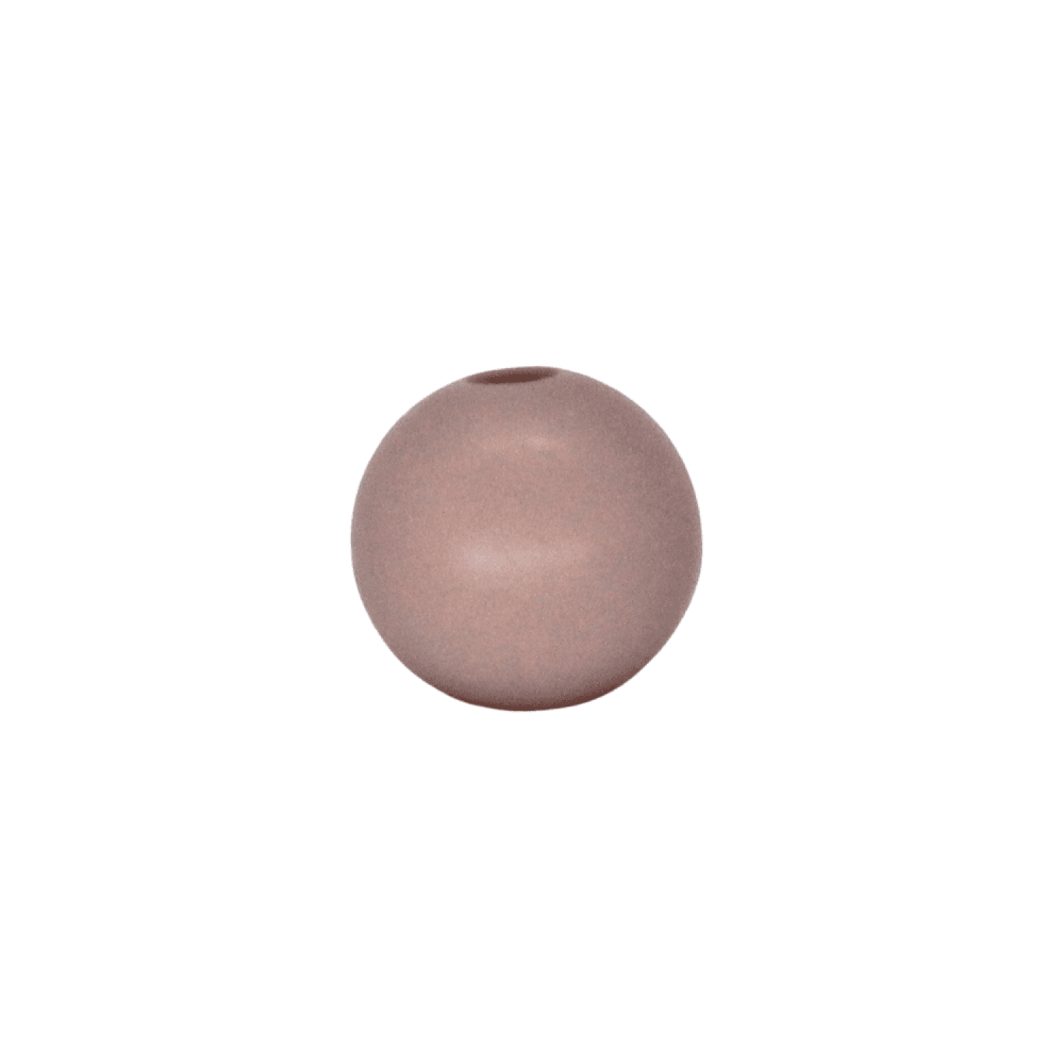 Silikonperlen 9mm "Rosy Braun" Silikonperlen 9mm "Rosy Braun"