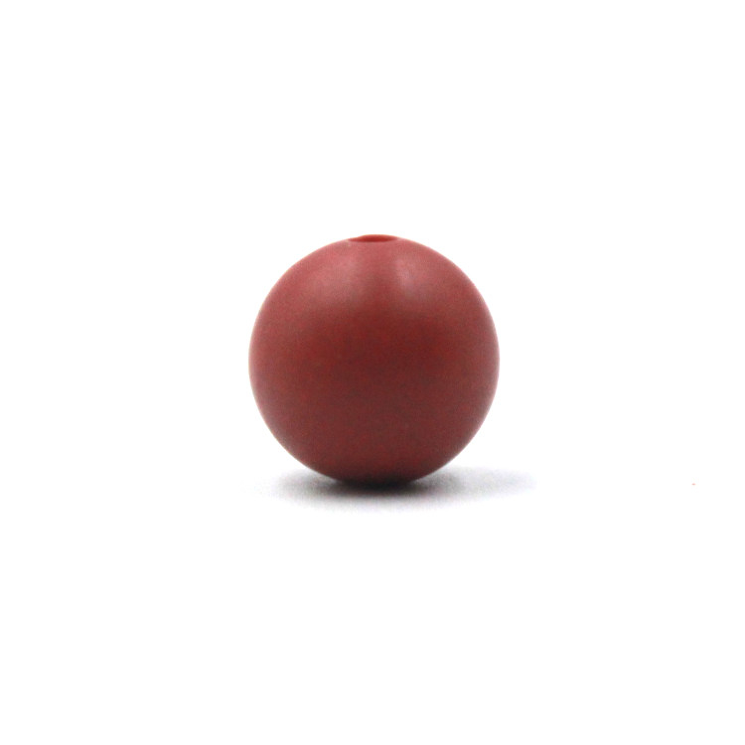 Silikonperlen 12mm "Rost Rot"