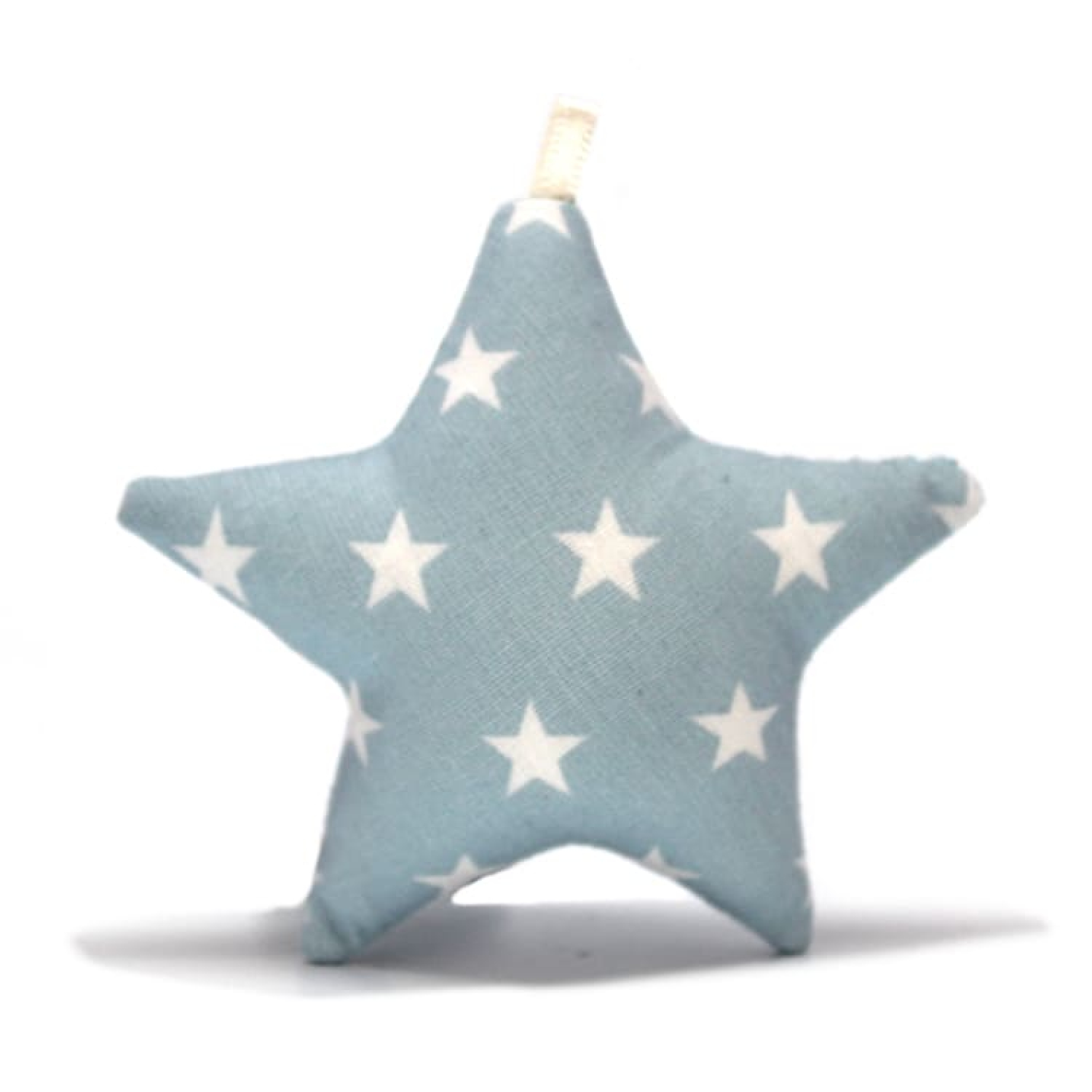Stoffanhänger Stern | Babyblau