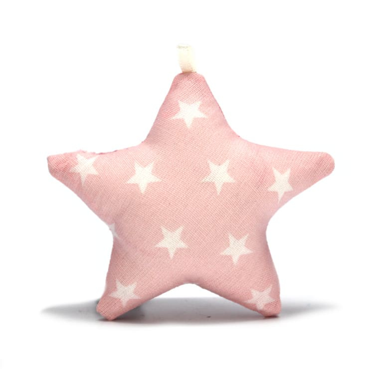 Stoffanhänger Stern | Babyrosa