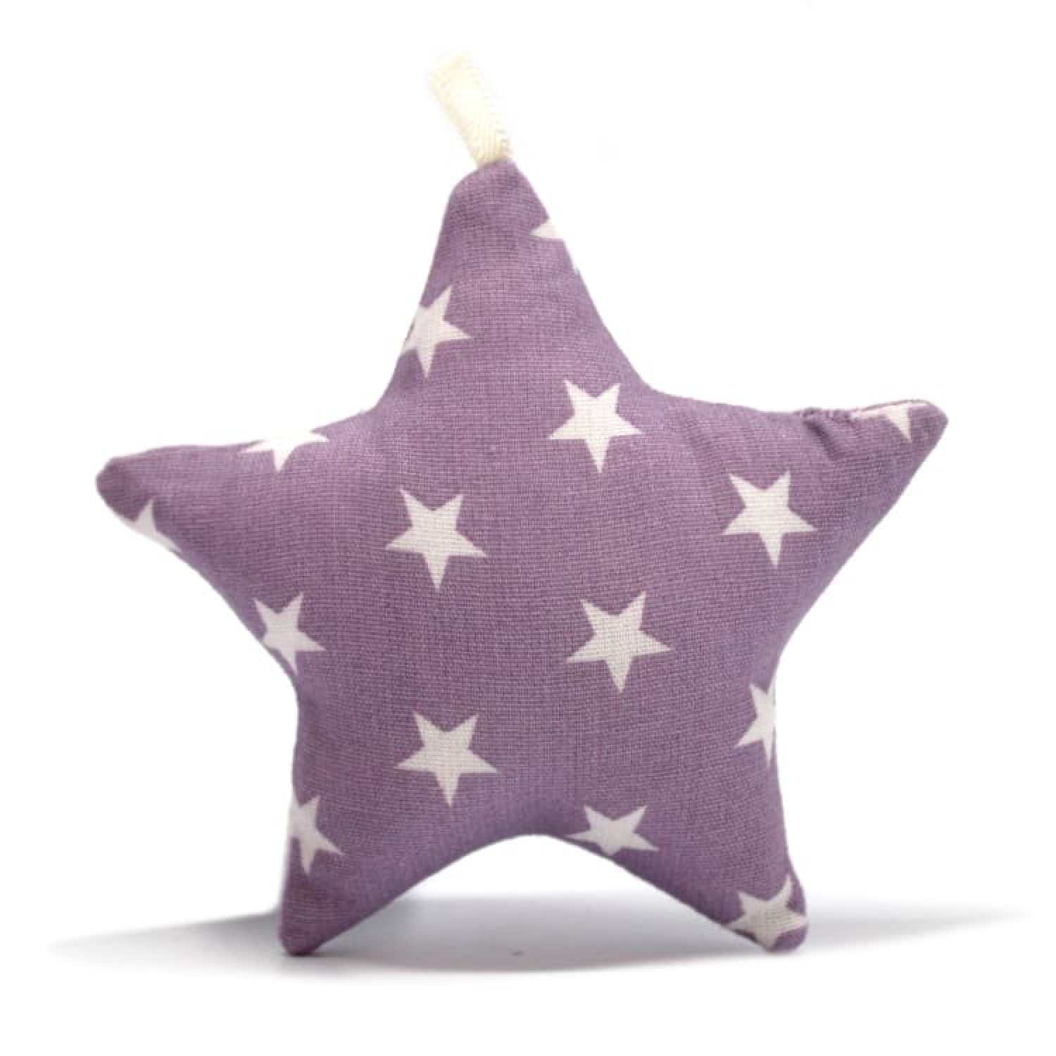 Stoffanhänger Stern | Flieder