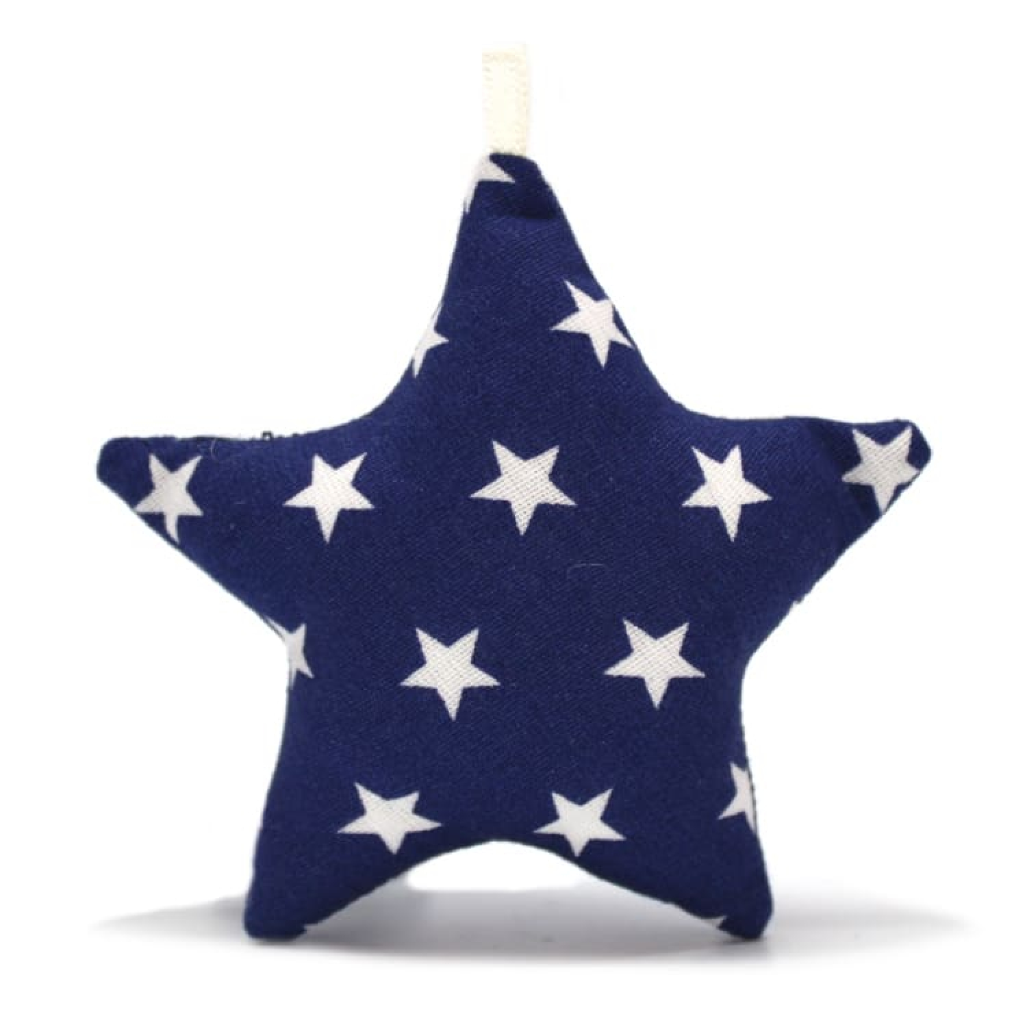 Stoffanhänger Stern | Dunkel Blau