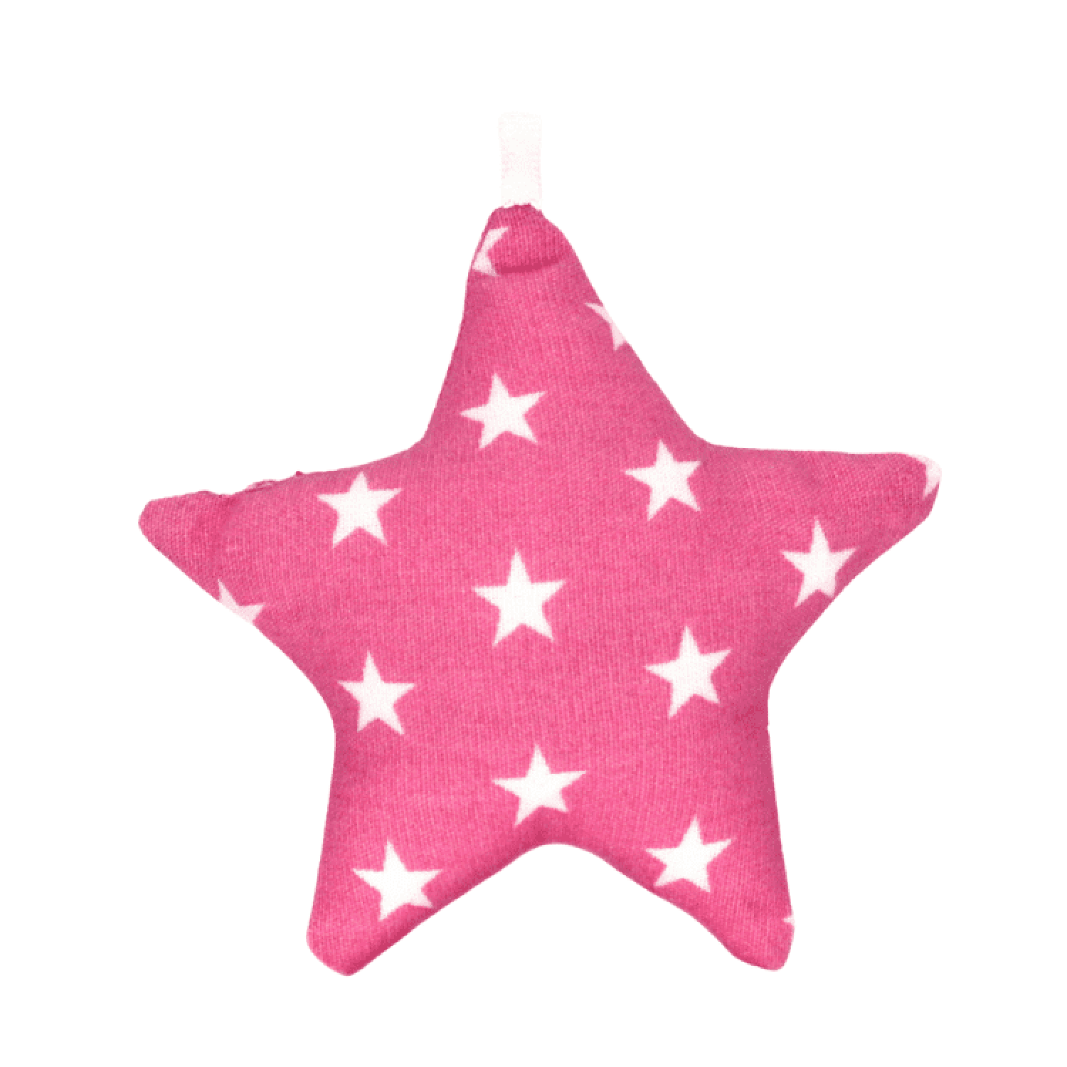 Stoffanhänger Stern | Pink