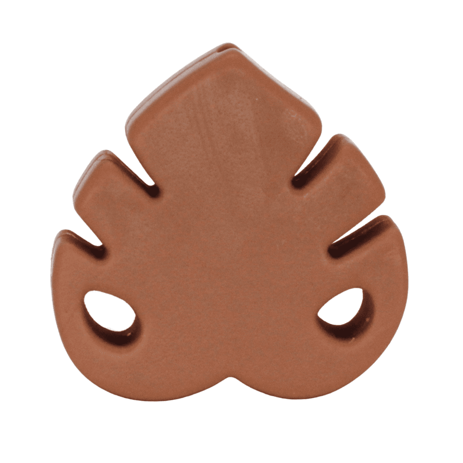 Silikon Motivperle Blatt #2 | Kamel Braun